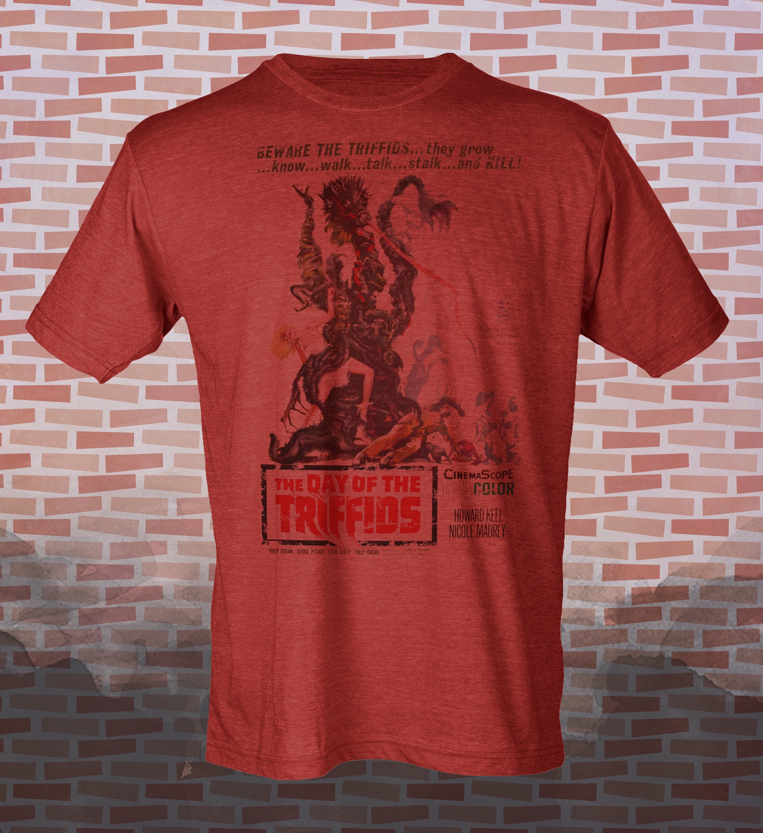 Day of the Triffids T-Shirt: Vintage Sci-Fi Movie Tee