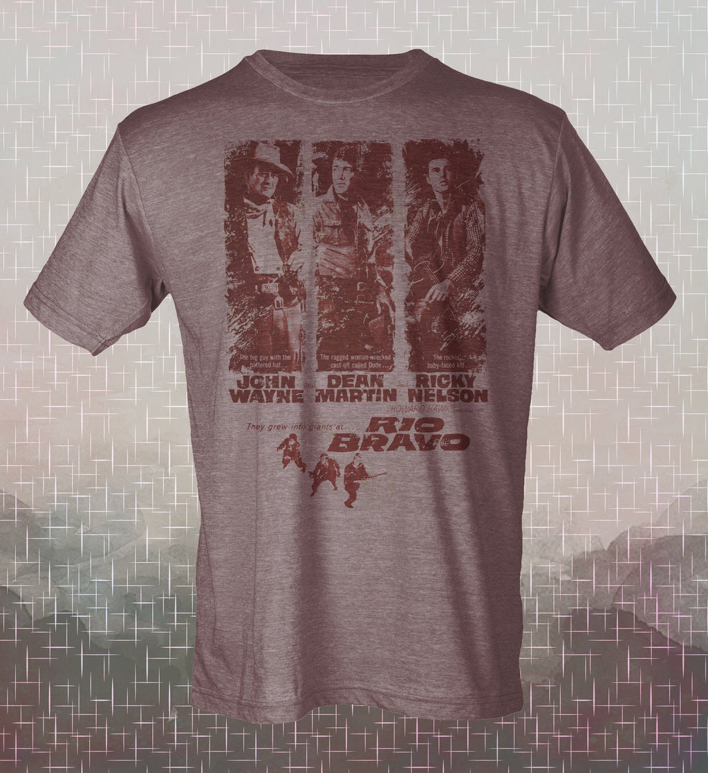 Rio Bravo Movie Tee: Retro John Wayne Western Film Shirt