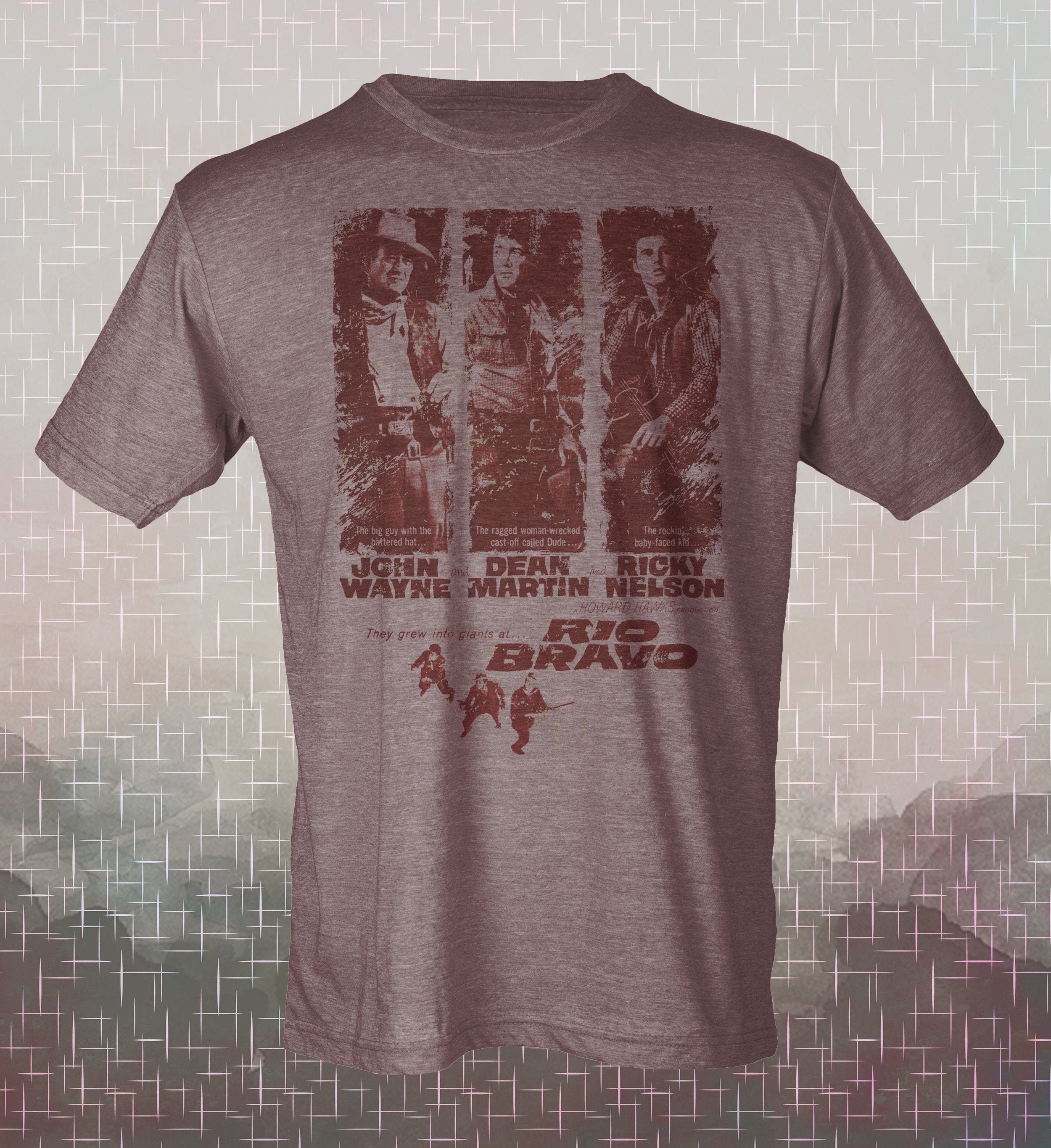 Rio Bravo Movie Tee: Retro John Wayne Western Film Shirt