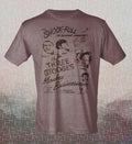 Three Stooges 'Monkey Businessmen' Heathered T-Shirt: Vintage-Style Comedy Tee