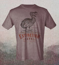 Extinction Level Hot Sauce Vintage-style T-Shirt Tee Dodo Bird Humor Foodie Spoof