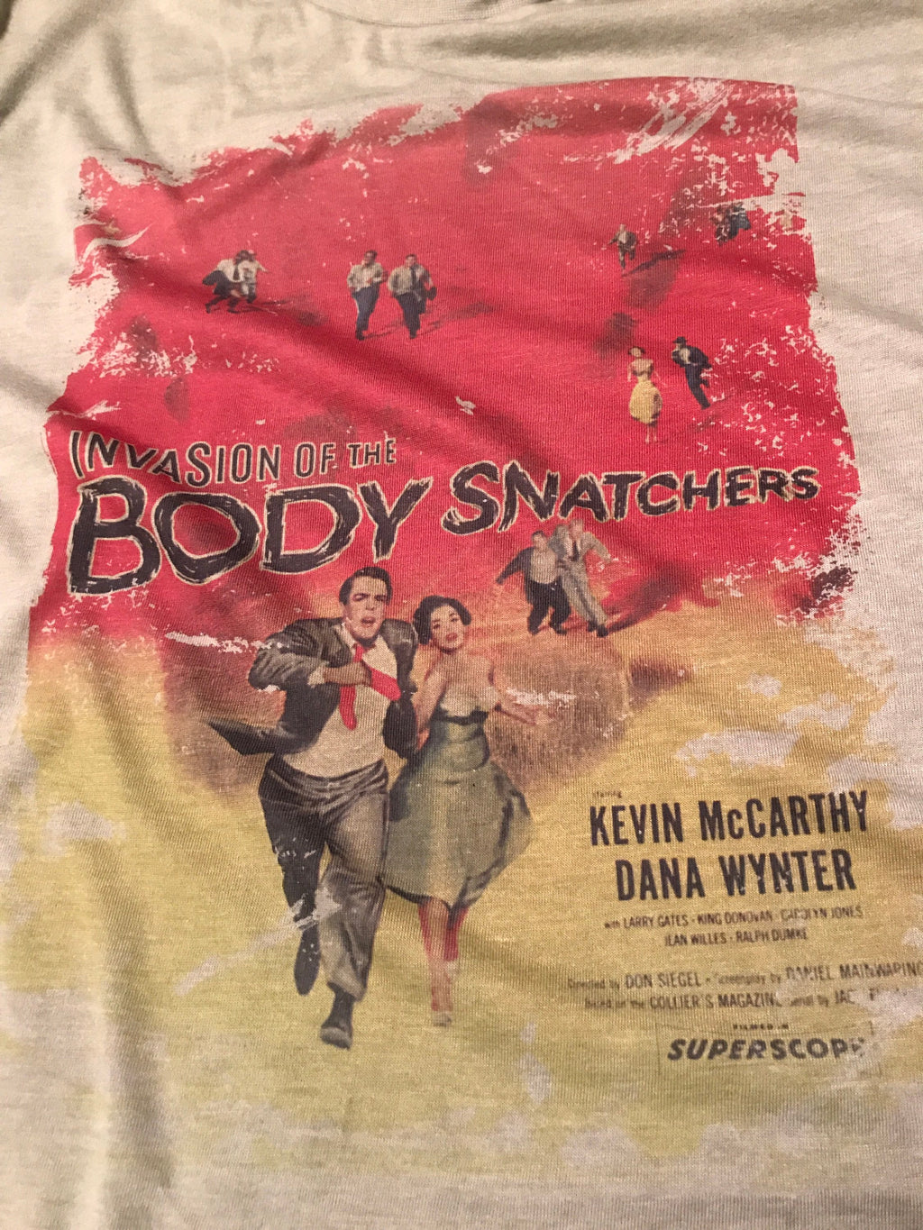 Invasion of the Body Snatchers - Retro Vintage-Style Sci Fi 50's Horror Movie T-shirt