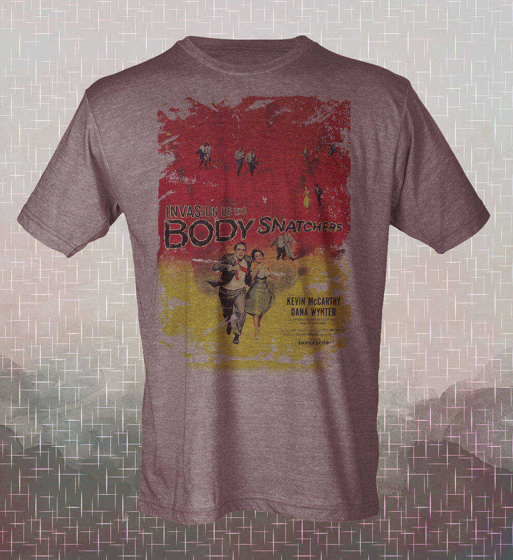 Invasion of the Body Snatchers - Retro Vintage-Style Sci Fi 50's Horror Movie T-shirt