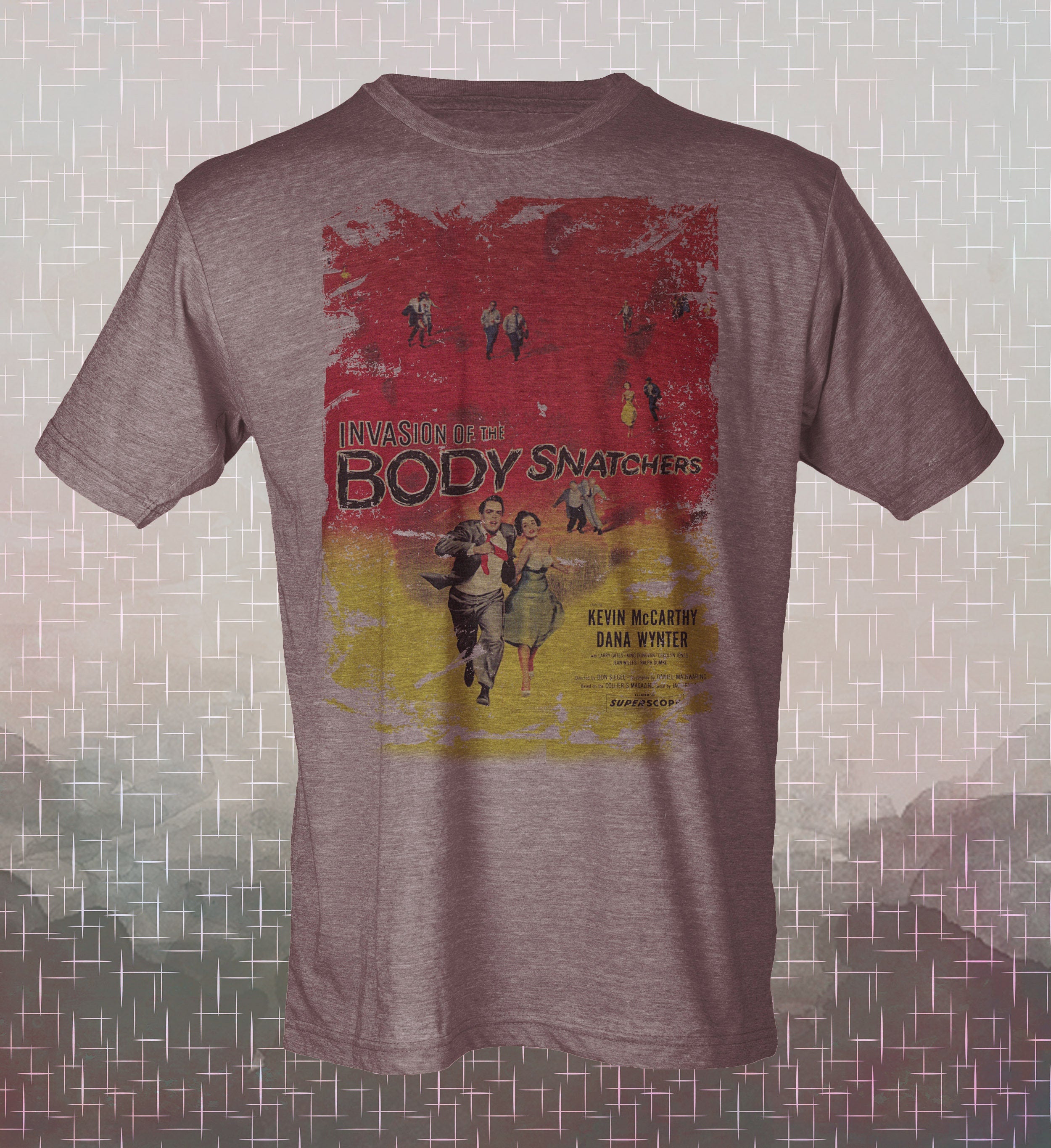 Invasion of the Body Snatchers - Retro Vintage-Style Sci Fi 50's Horror Movie T-shirt