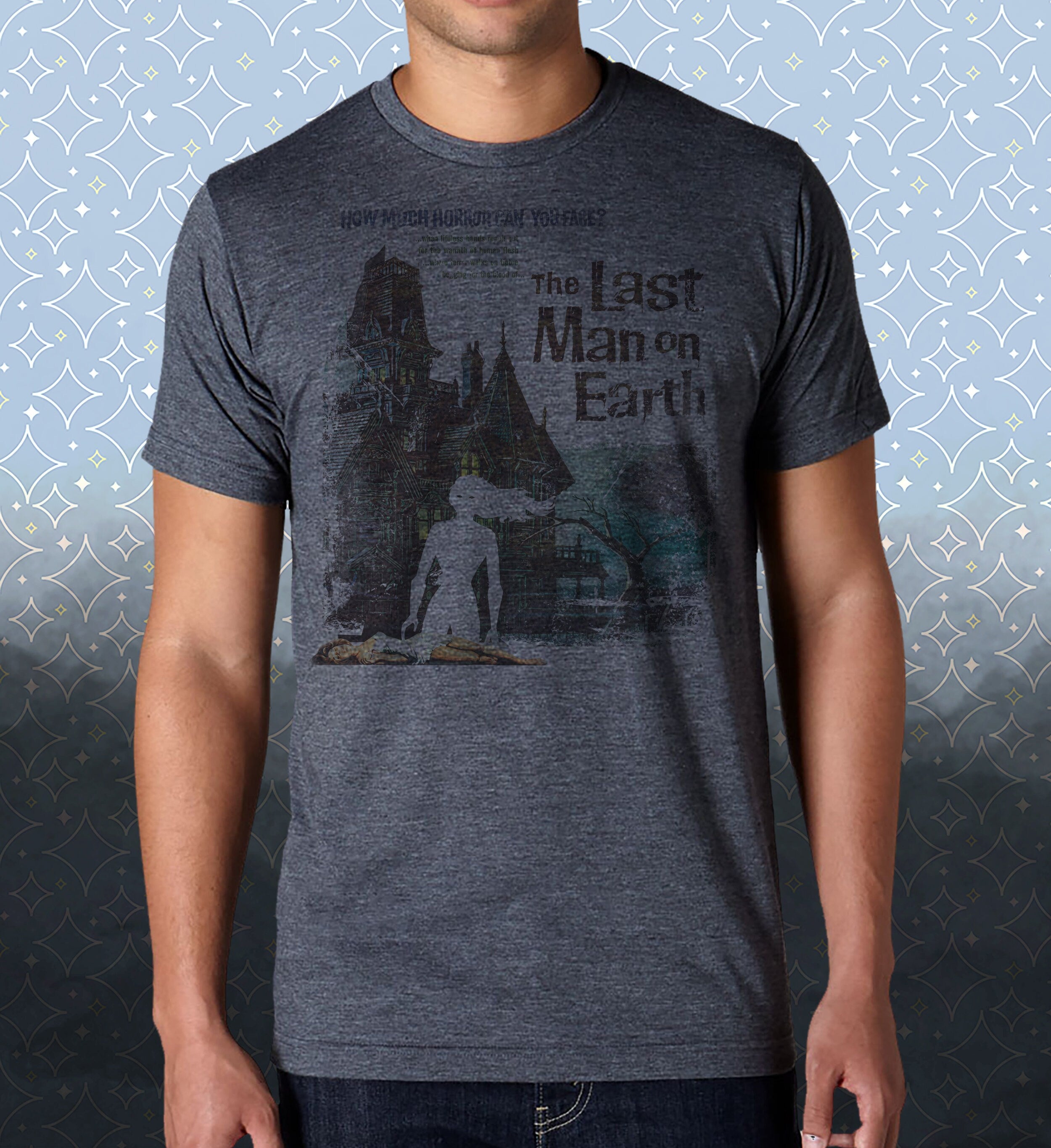 The Last Man on Earth-inspired Vintage-style T-Shirt Film Classic Terror Horror Scary Movie Tee