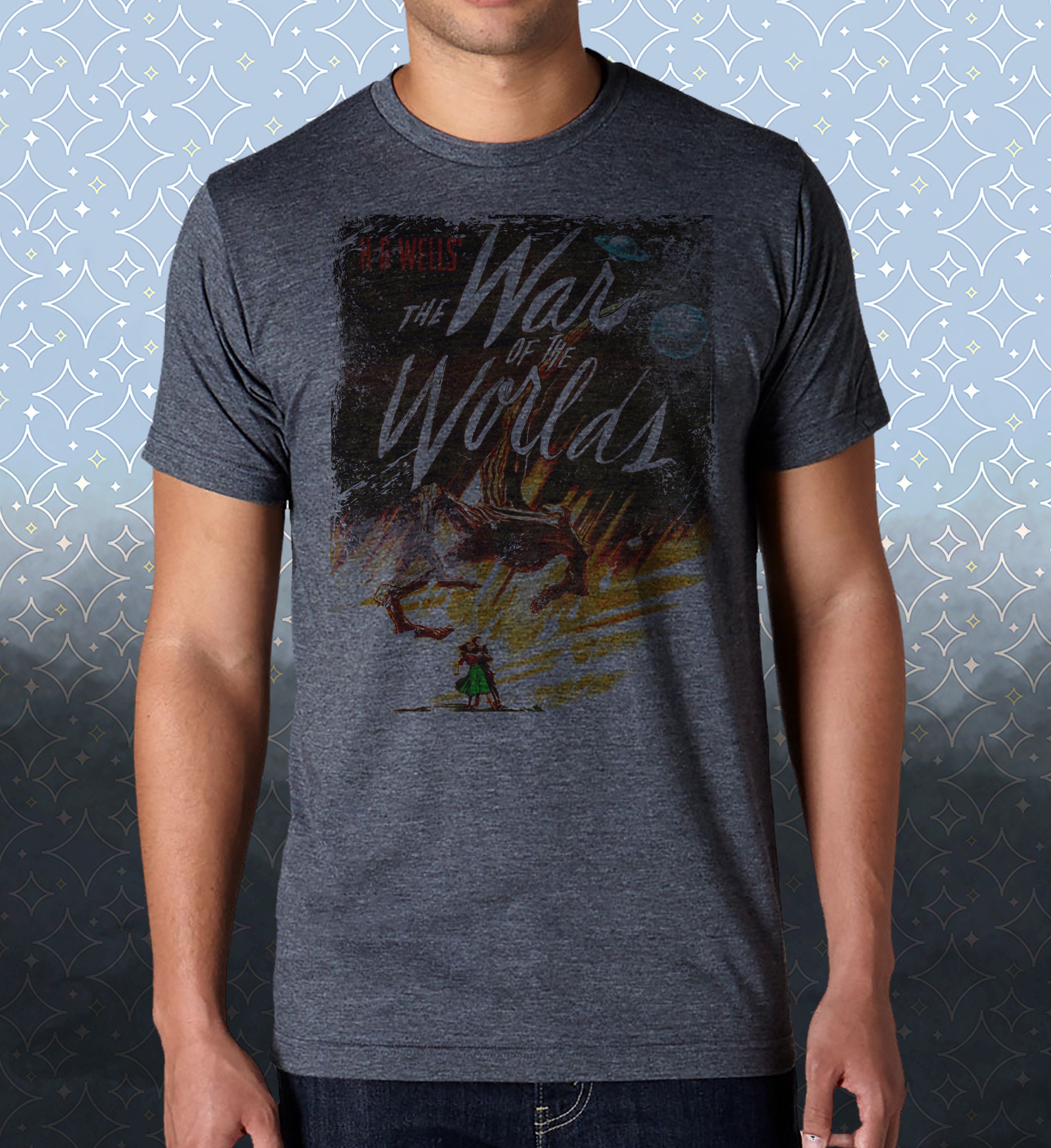 War of the Worlds T-Shirt: Vintage Sci-Fi Movie Tee