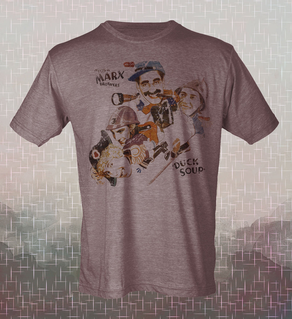 Duck Soup - Marx Brothers | Vintage-style T-Shirt Film 30's 1933 BW Comedy Movie Classic Tee