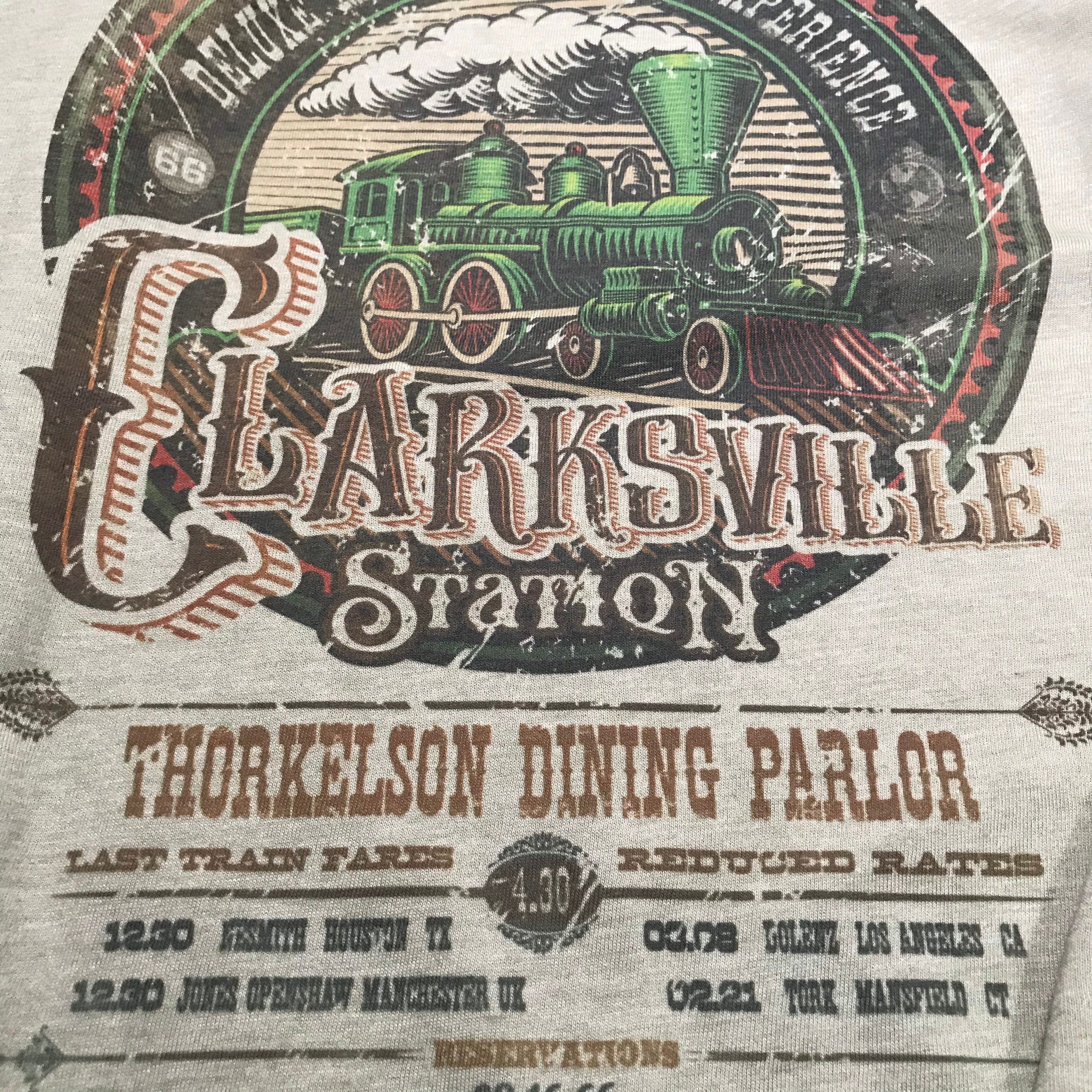 Last Train To Clarksville Station - Vintage-style T-Shirt Tee Travel Souvenir TV music