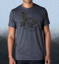 Ride 'em Duckies T-Shirt: Retro Vintage-Style Dog & Duck Graphic Tee