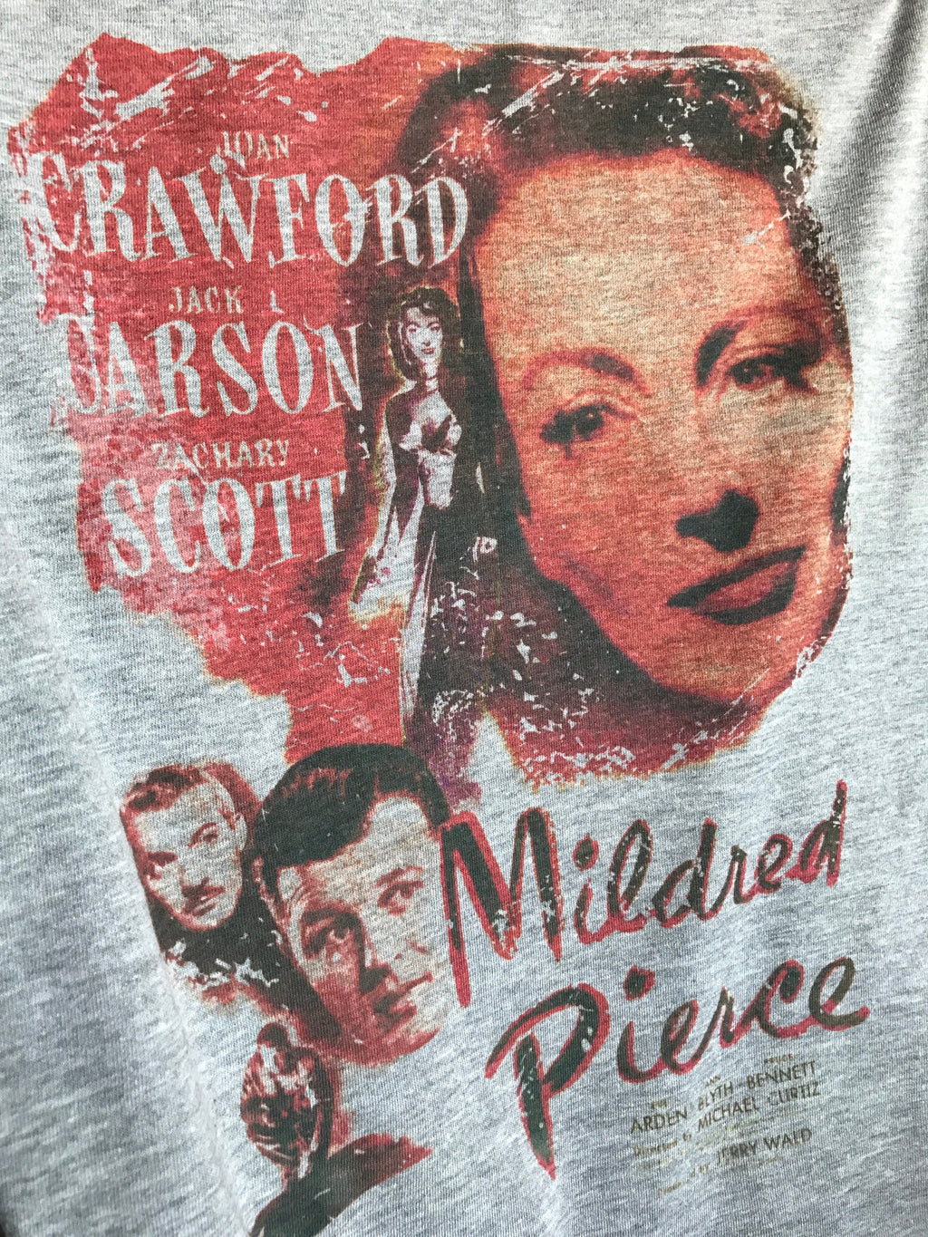 Mildred Pierce- Vintage-Style - T-Shirt Film Noir- Movie Classic - Joan Crawford 1945