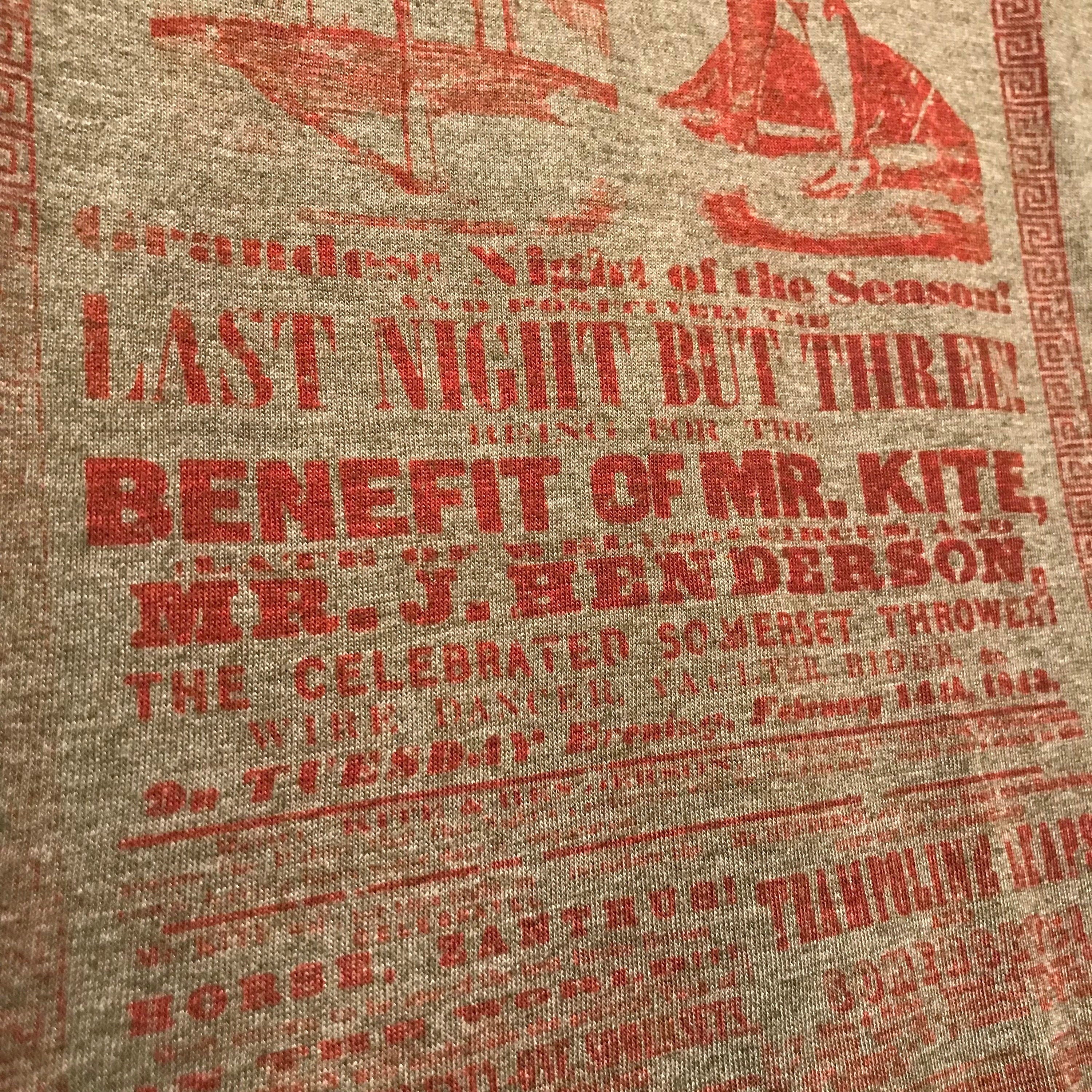 Mr. Kite Circus Poster T-Shirt: Retro Vintage Style Tee