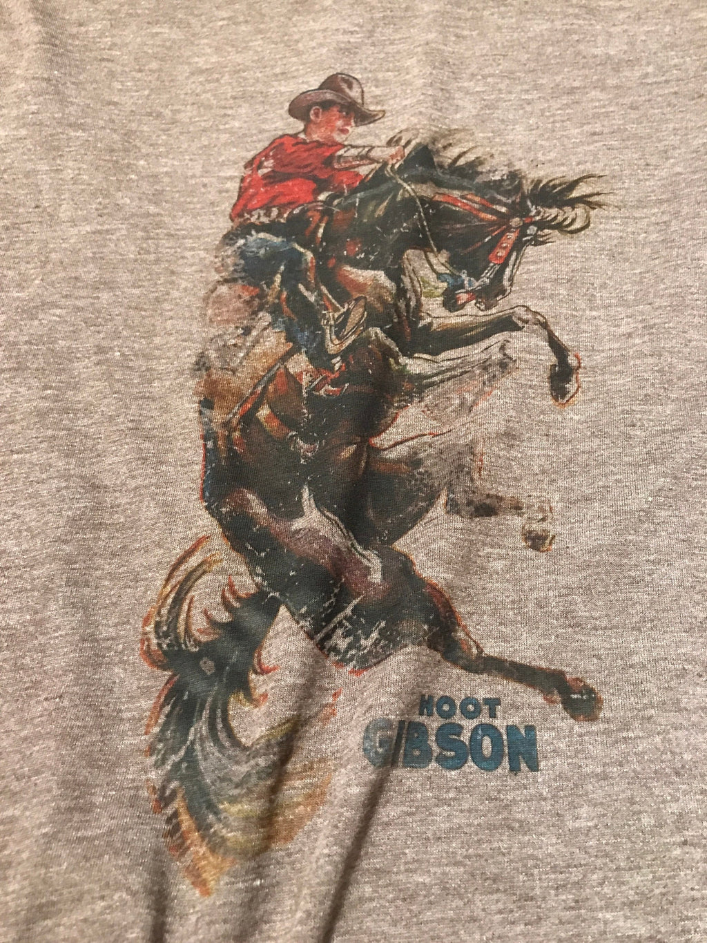 Hoot Gibson Rodeo Tee: Retro Western Canada vintage style T-Shirt