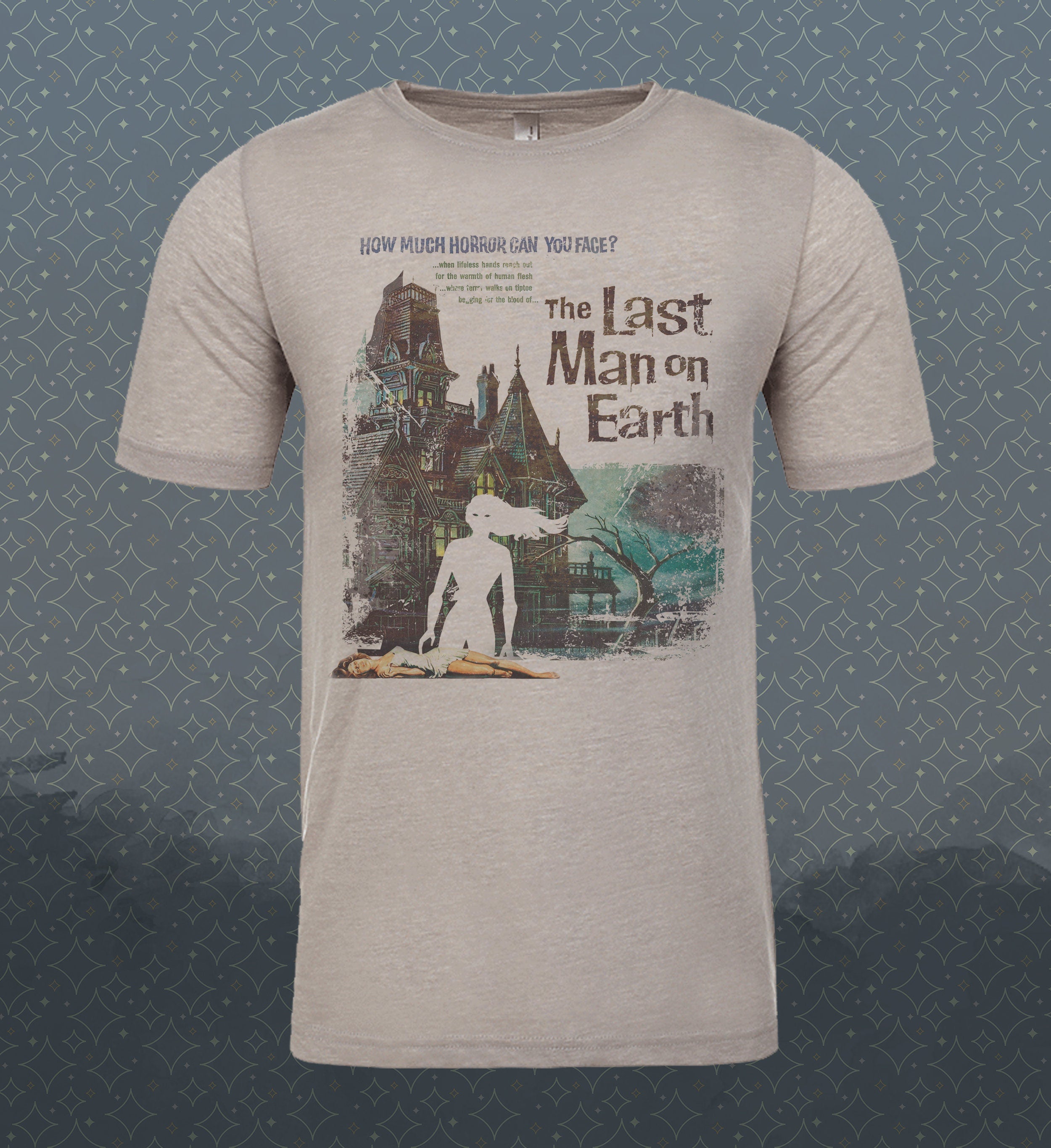 The Last Man on Earth-inspired Vintage-style T-Shirt Film Classic Terror Horror Scary Movie Tee