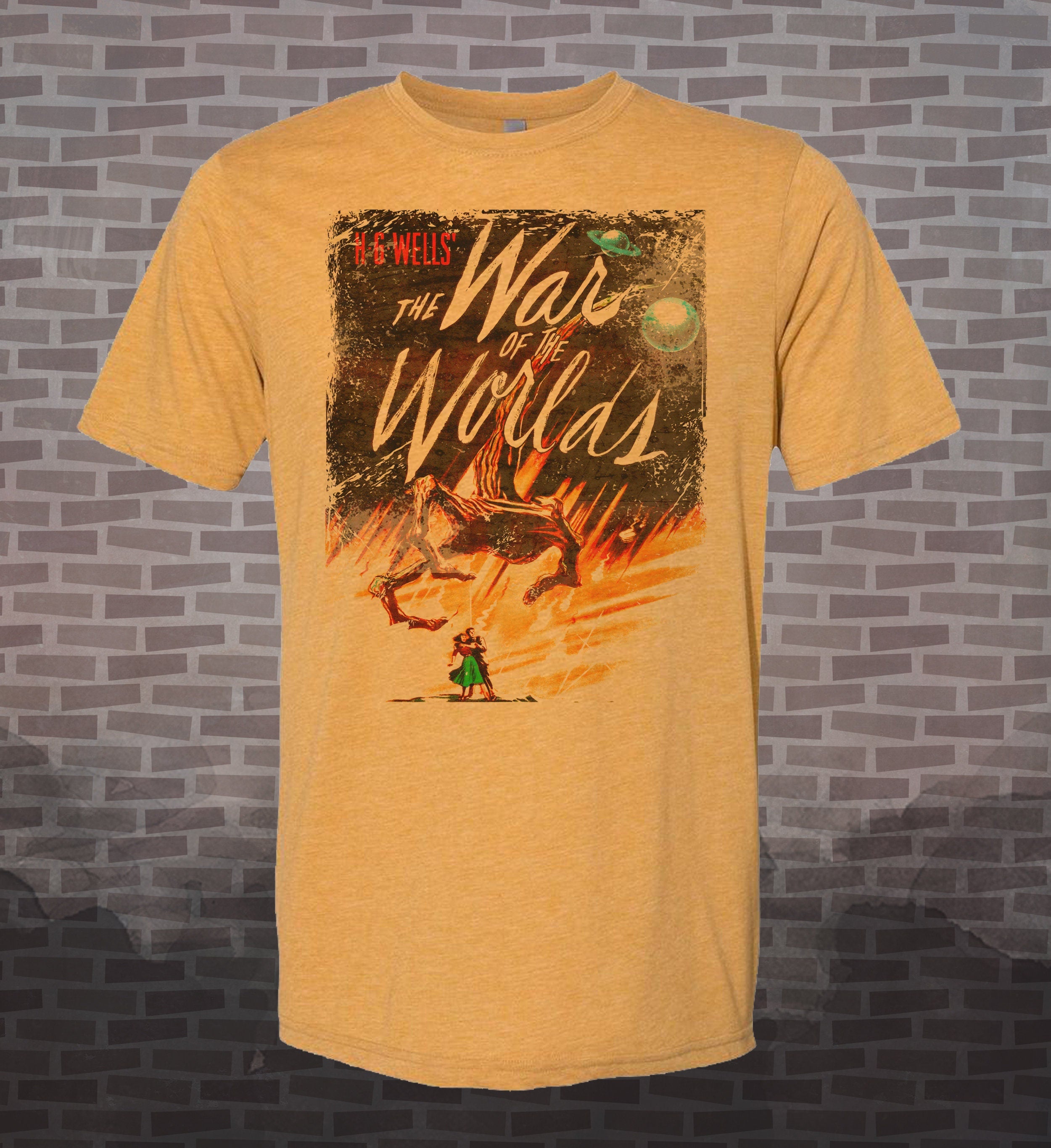 War of the Worlds T-Shirt: Vintage Sci-Fi Movie Tee