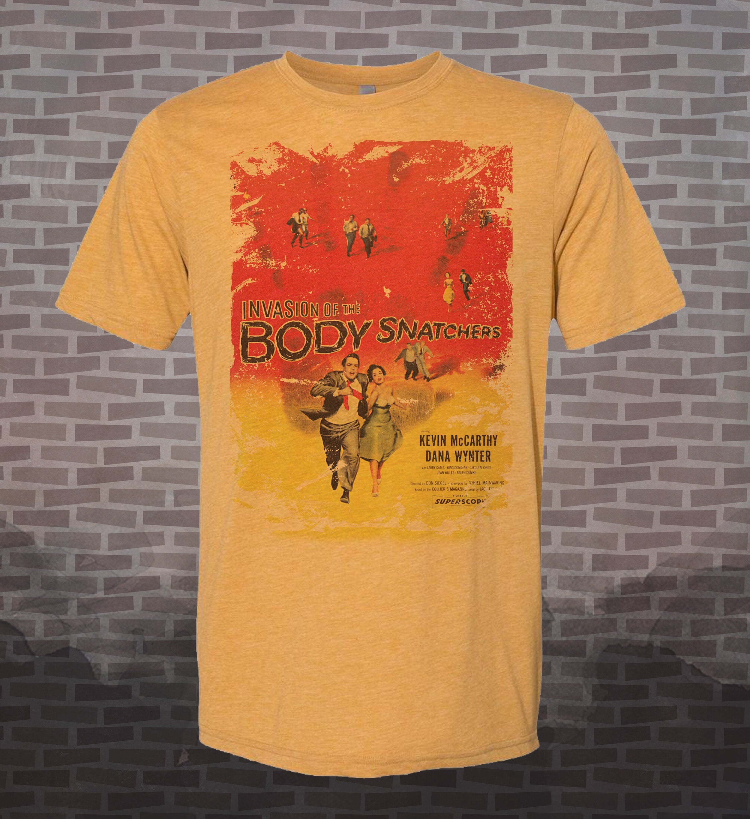 Invasion of the Body Snatchers - Retro Vintage-Style Sci Fi 50's Horror Movie T-shirt