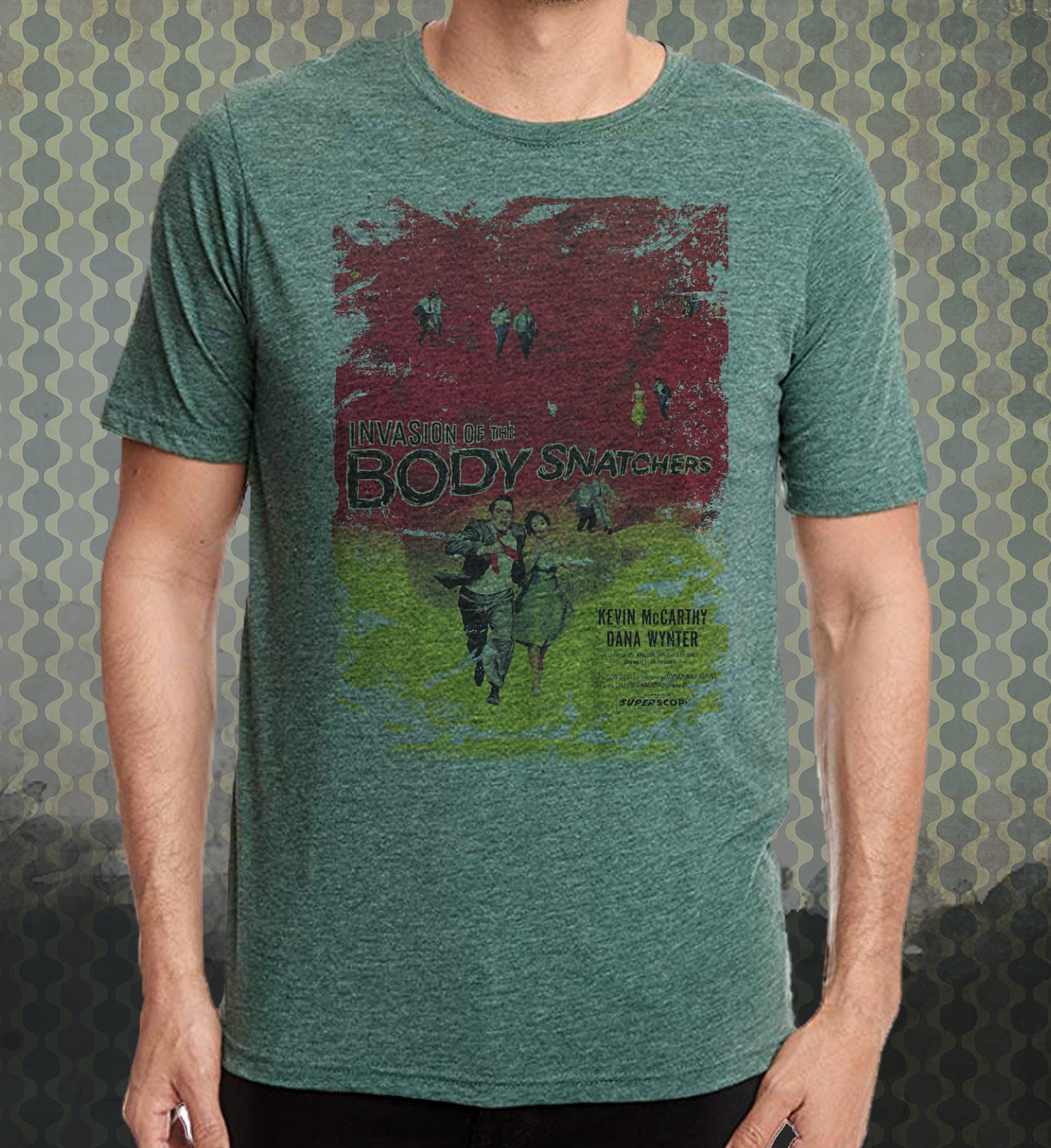 Invasion of the Body Snatchers - Retro Vintage-Style Sci Fi 50's Horror Movie T-shirt