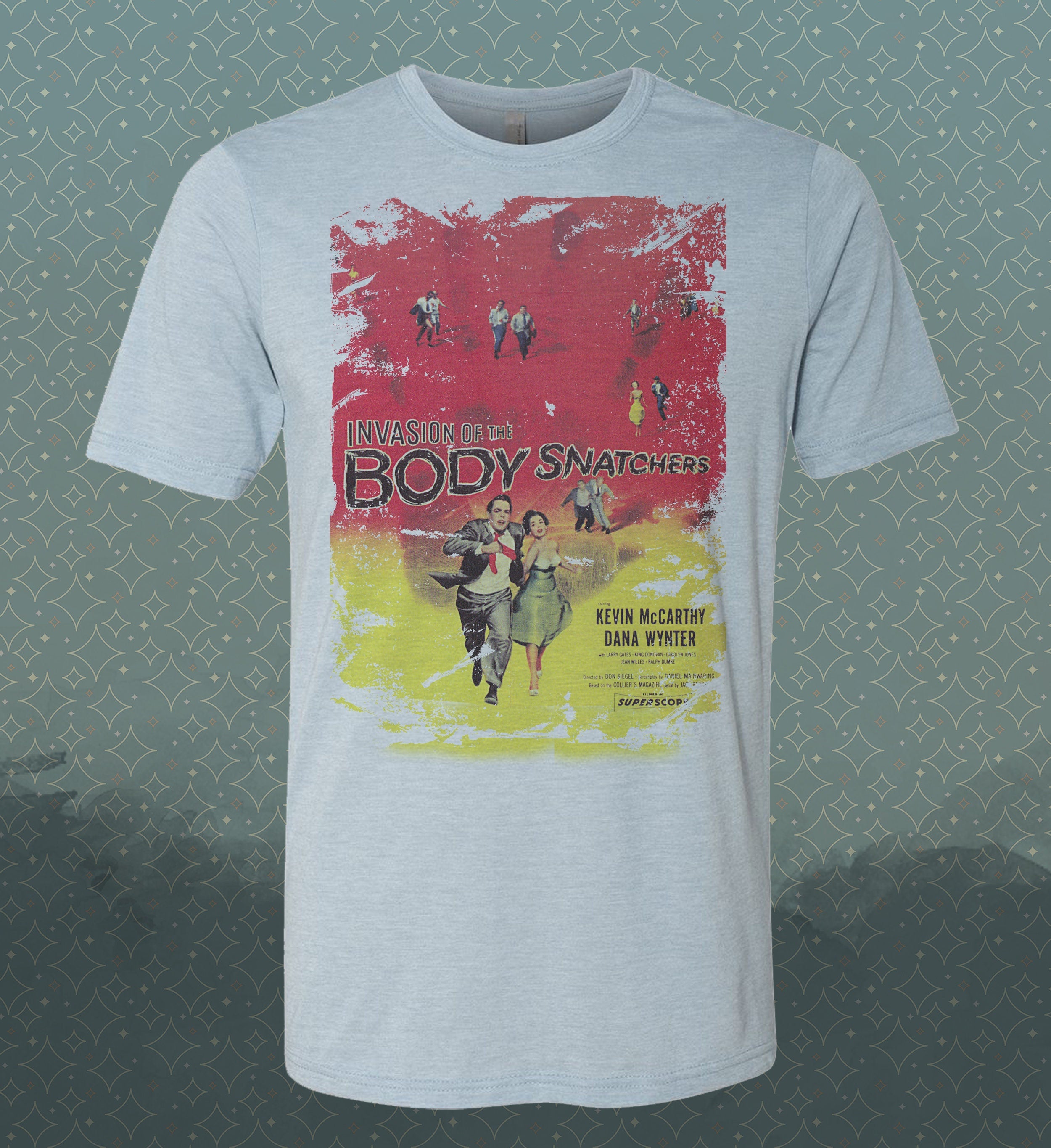 Invasion of the Body Snatchers - Retro Vintage-Style Sci Fi 50's Horror Movie T-shirt