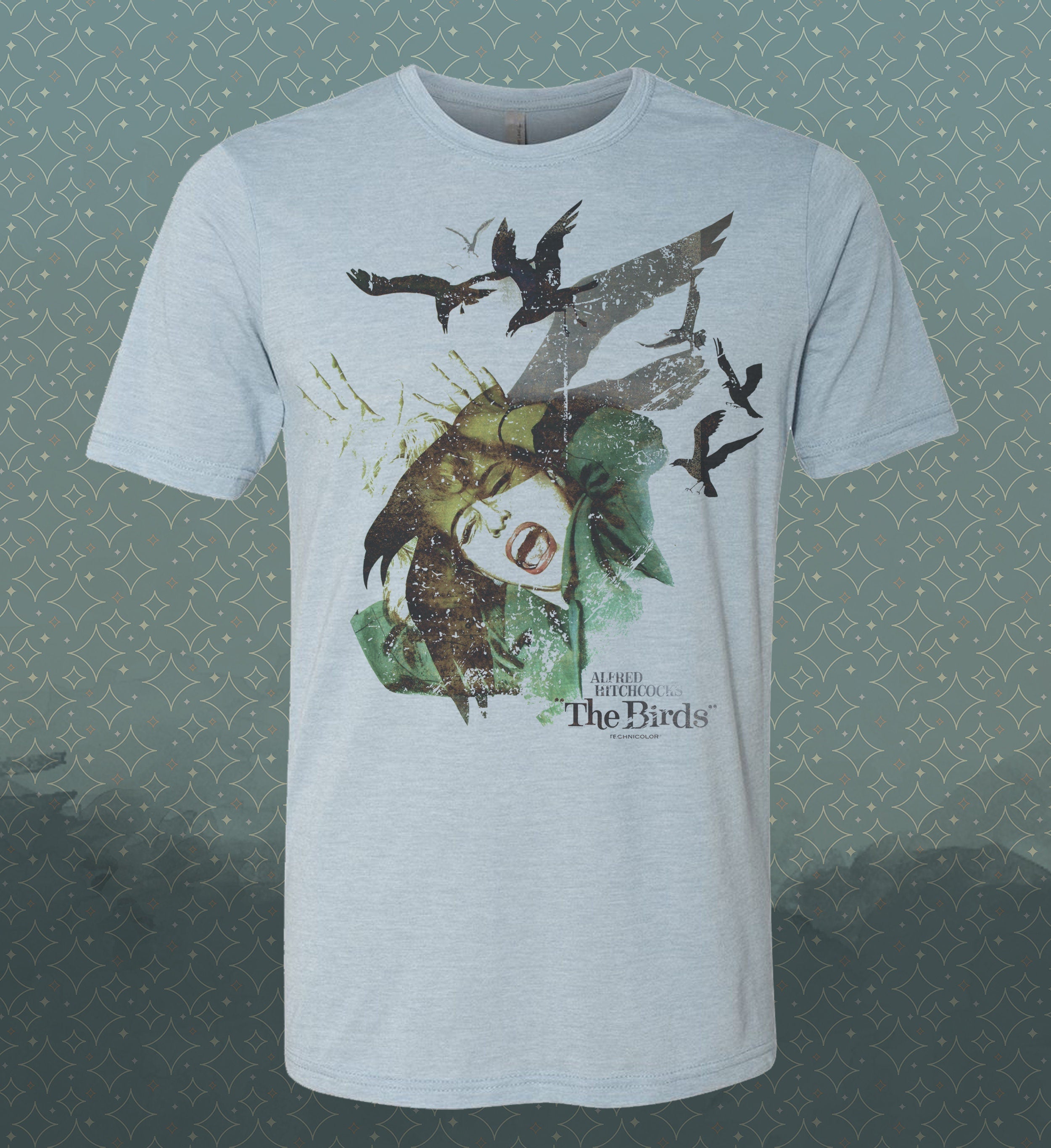 The Birds • Hitchcock | Retro Vintage-Style T-Shirt - 60's Cult Classic Movie Film tee Tippi Hedren