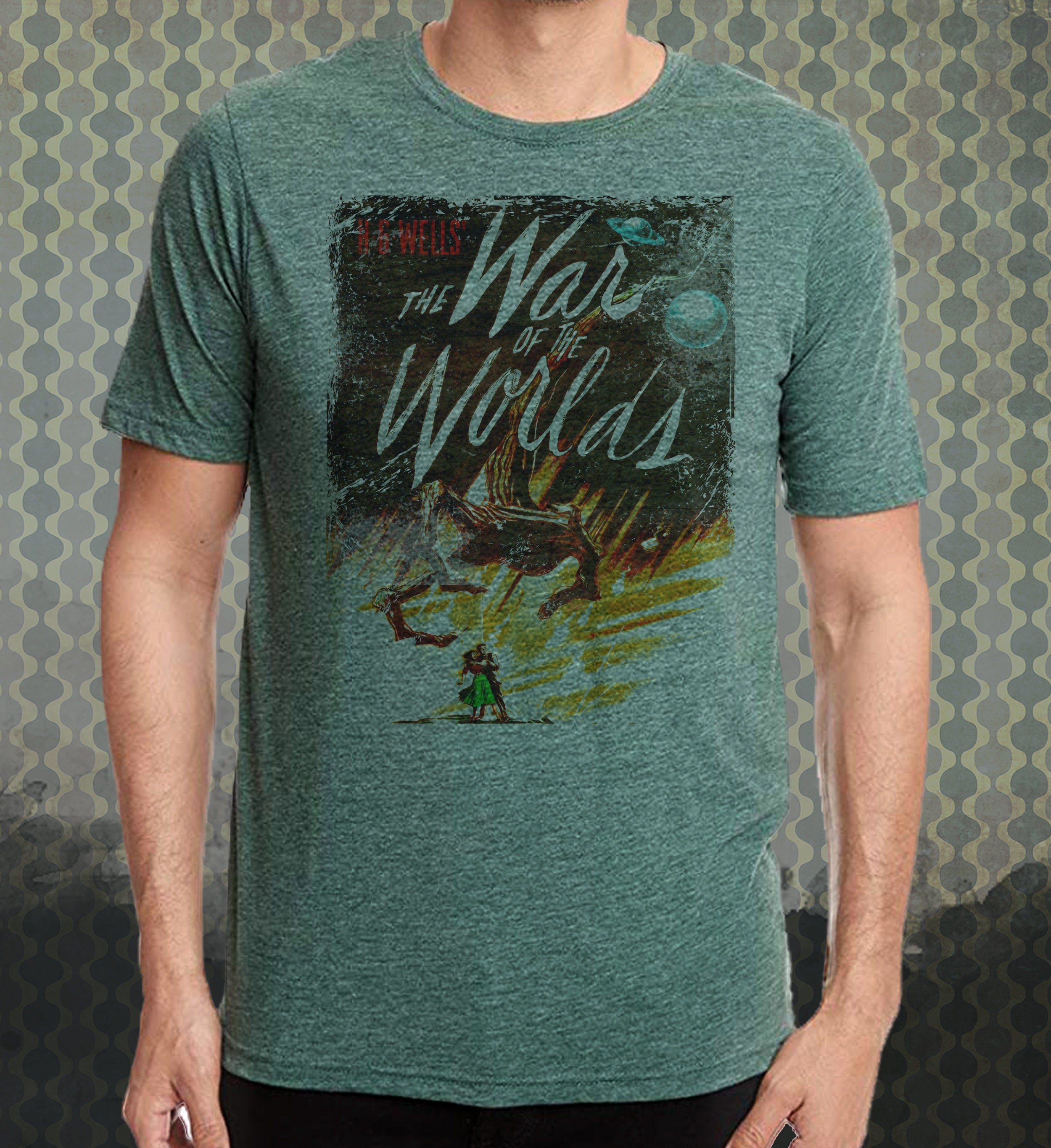 War of the Worlds T-Shirt: Vintage Sci-Fi Movie Tee