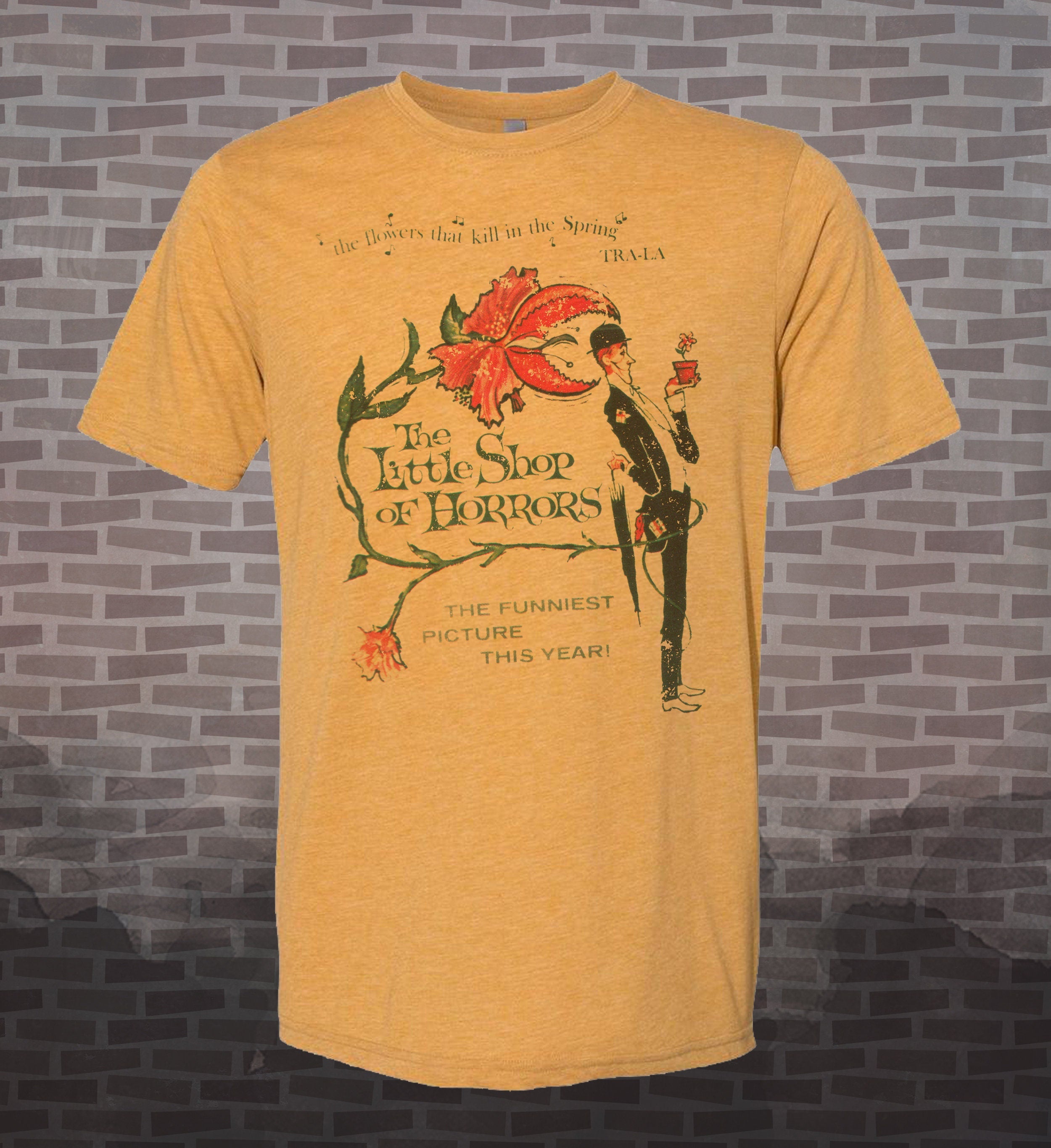 Little Shop of Horrors - Retro Vintage-Style Roger Corman -Jack Nicholson-60s Comedy Classic Movie T-Shirt