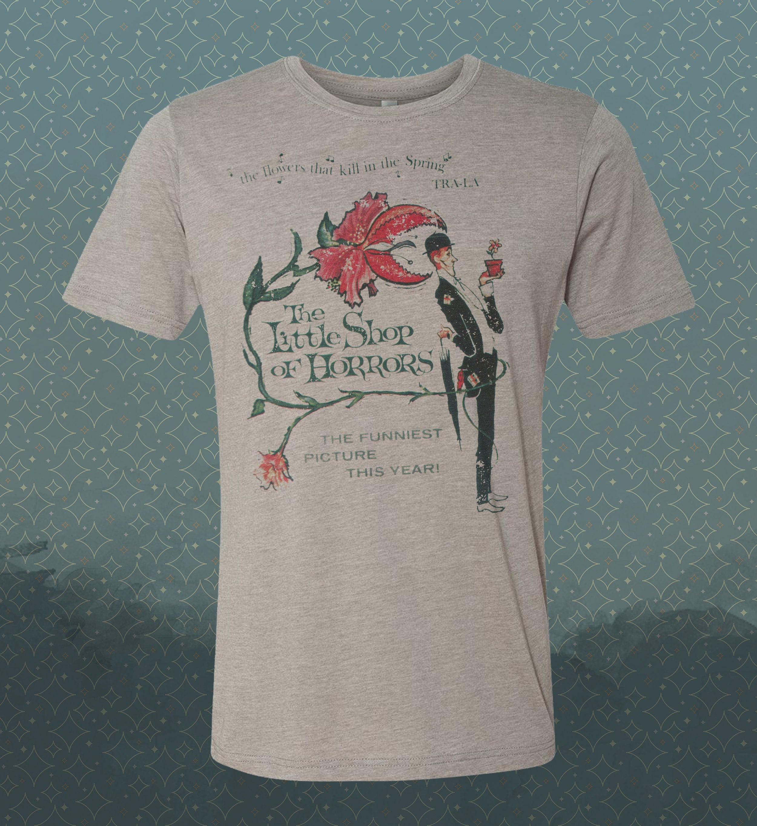 Little Shop of Horrors - Retro Vintage-Style Roger Corman -Jack Nicholson-60s Comedy Classic Movie T-Shirt