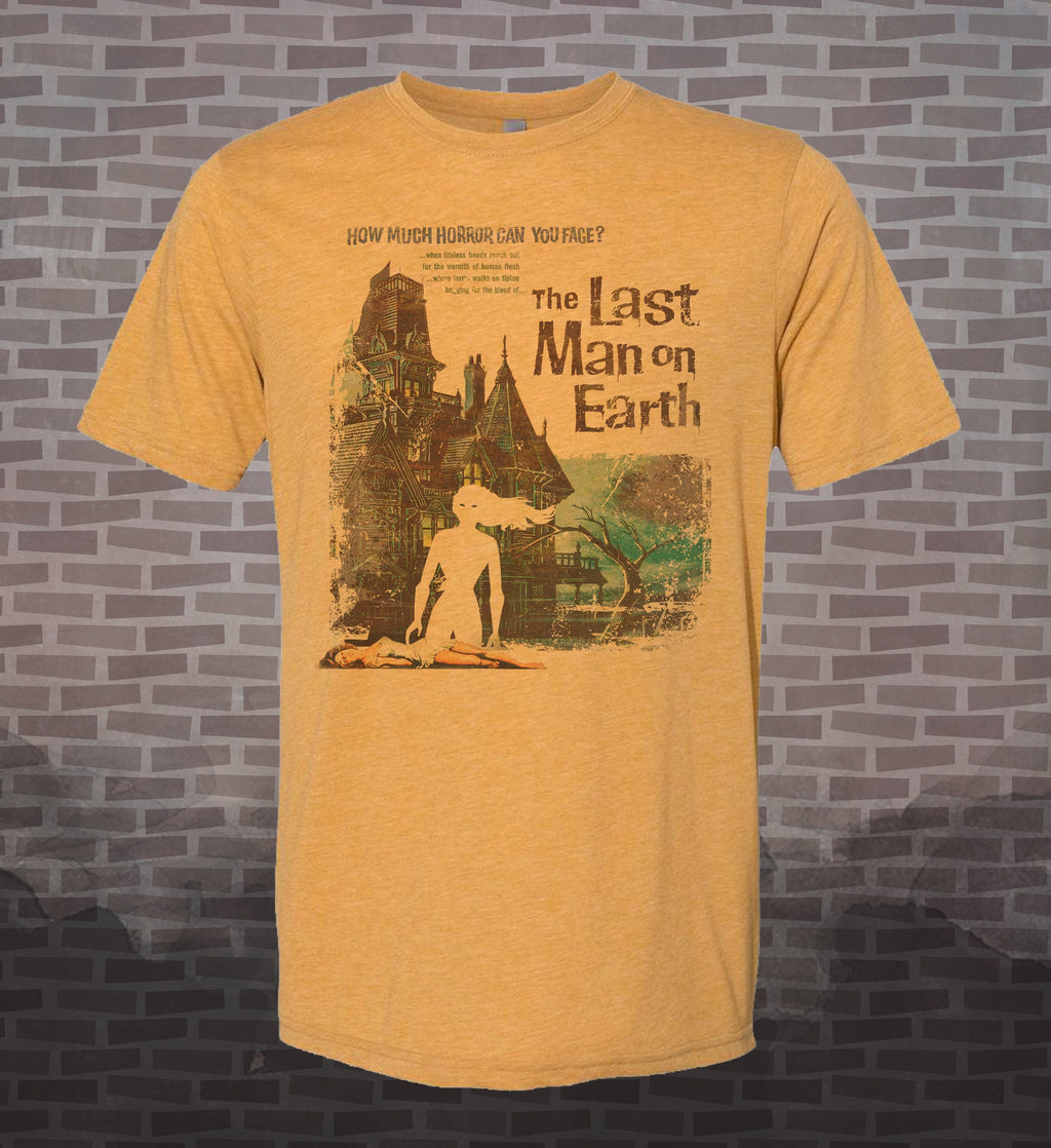 The Last Man on Earth-inspired Vintage-style T-Shirt Film Classic Terror Horror Scary Movie Tee