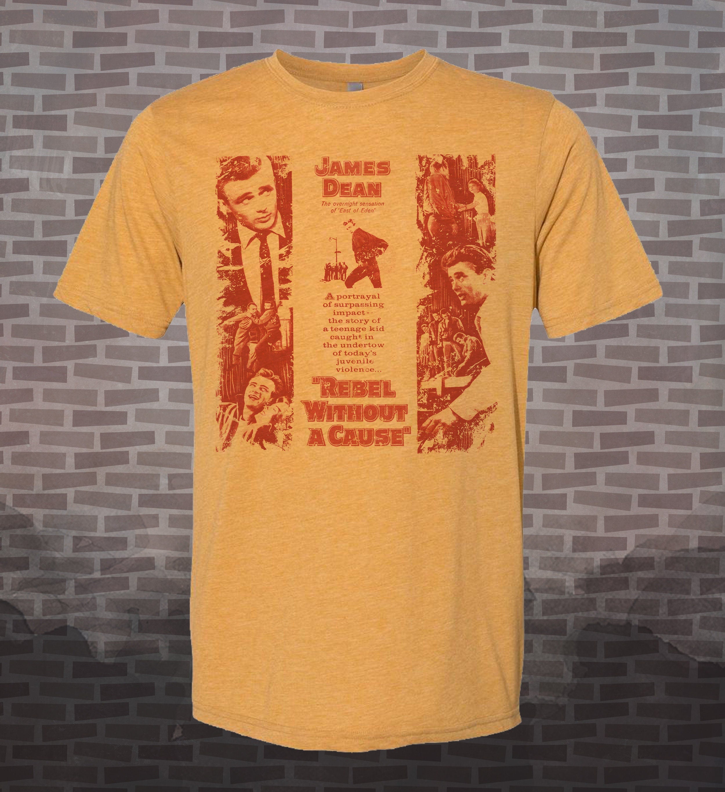 James Dean Rebel Without A Cause T-Shirt: Retro Movie Tee