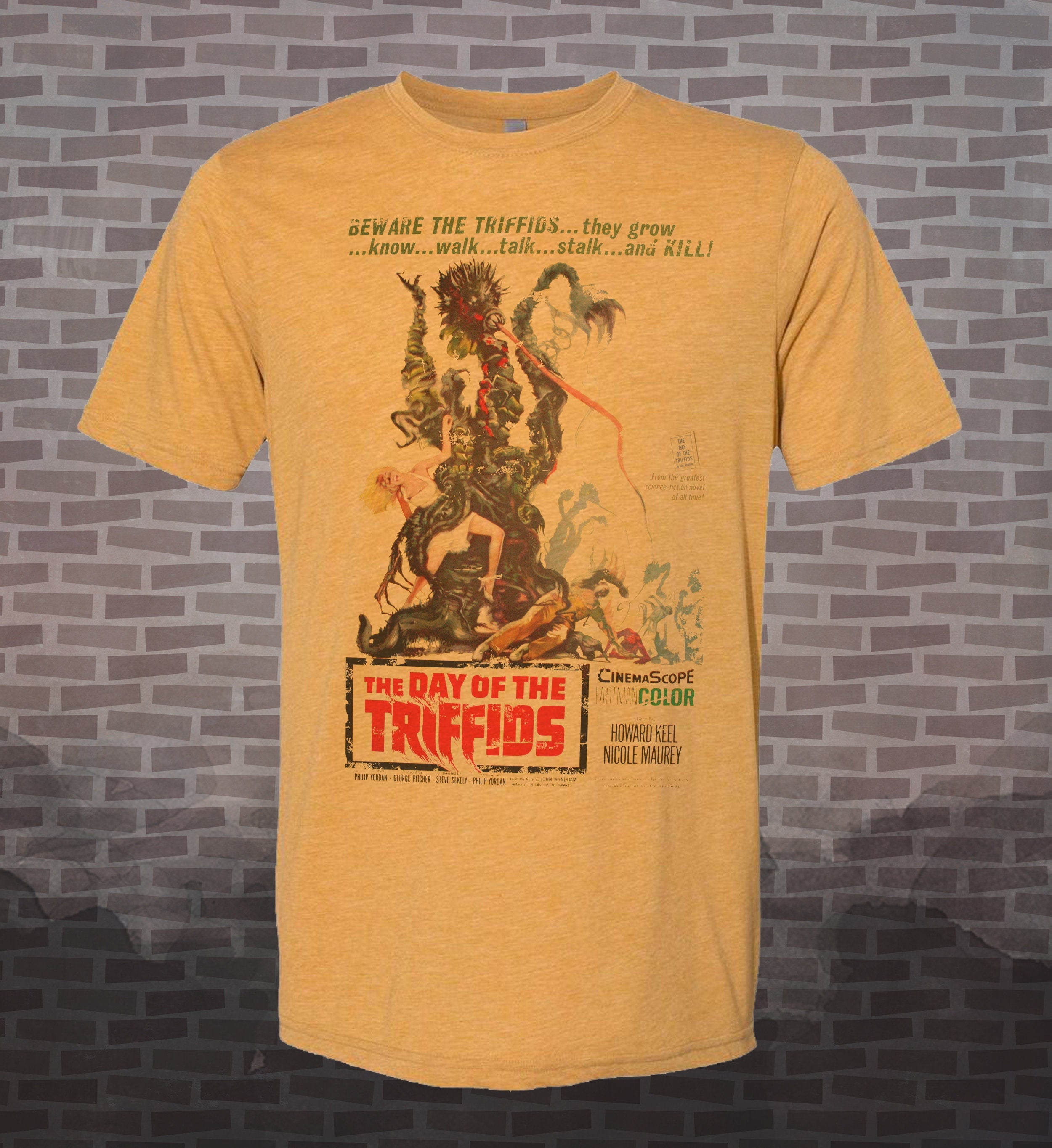Day of the Triffids T-Shirt: Vintage Sci-Fi Movie Tee