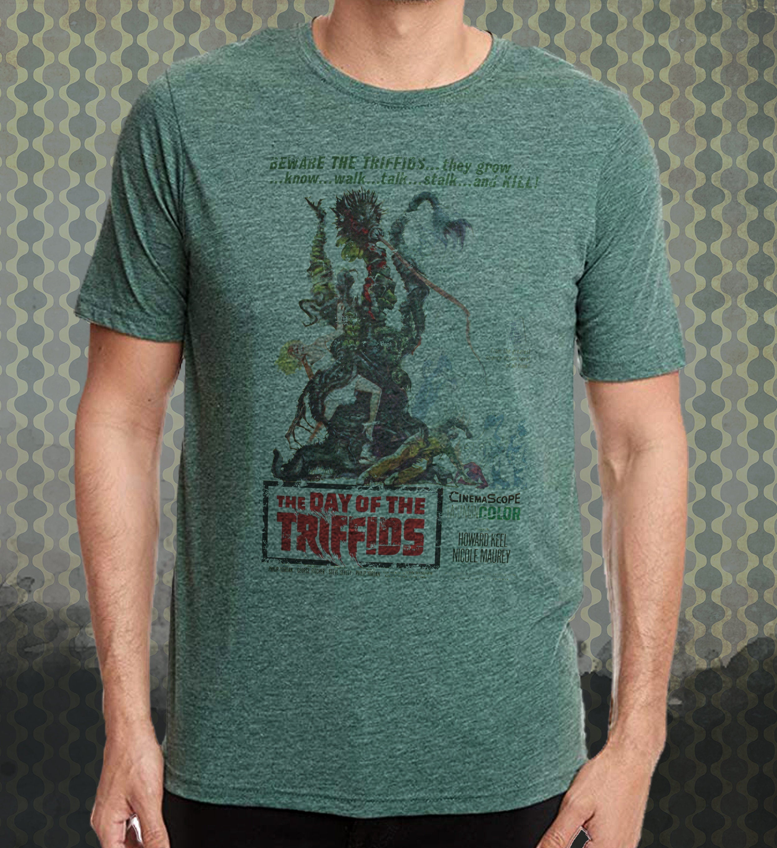 Day of the Triffids T-Shirt: Vintage Sci-Fi Movie Tee