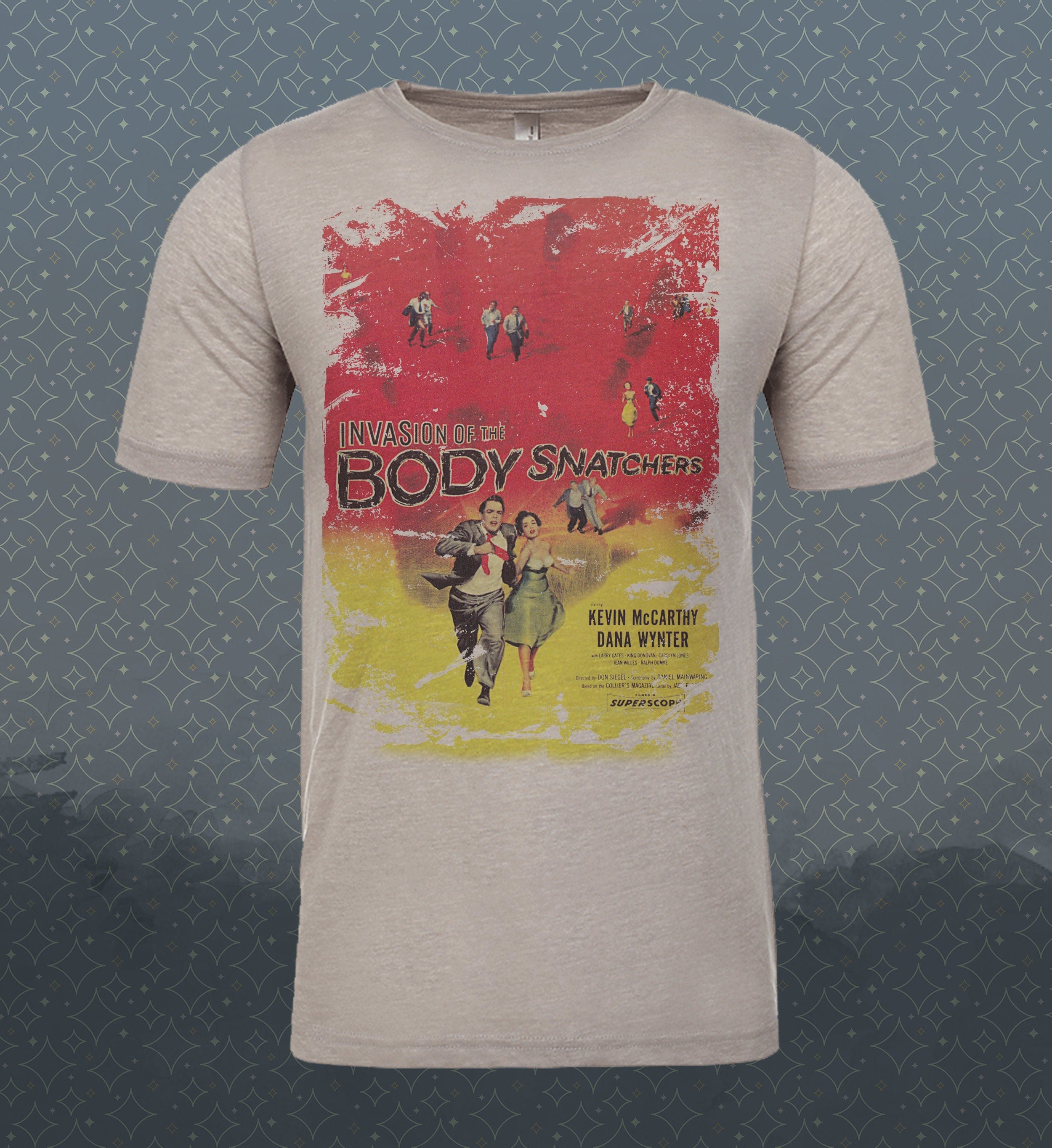Invasion of the Body Snatchers - Retro Vintage-Style Sci Fi 50's Horror Movie T-shirt