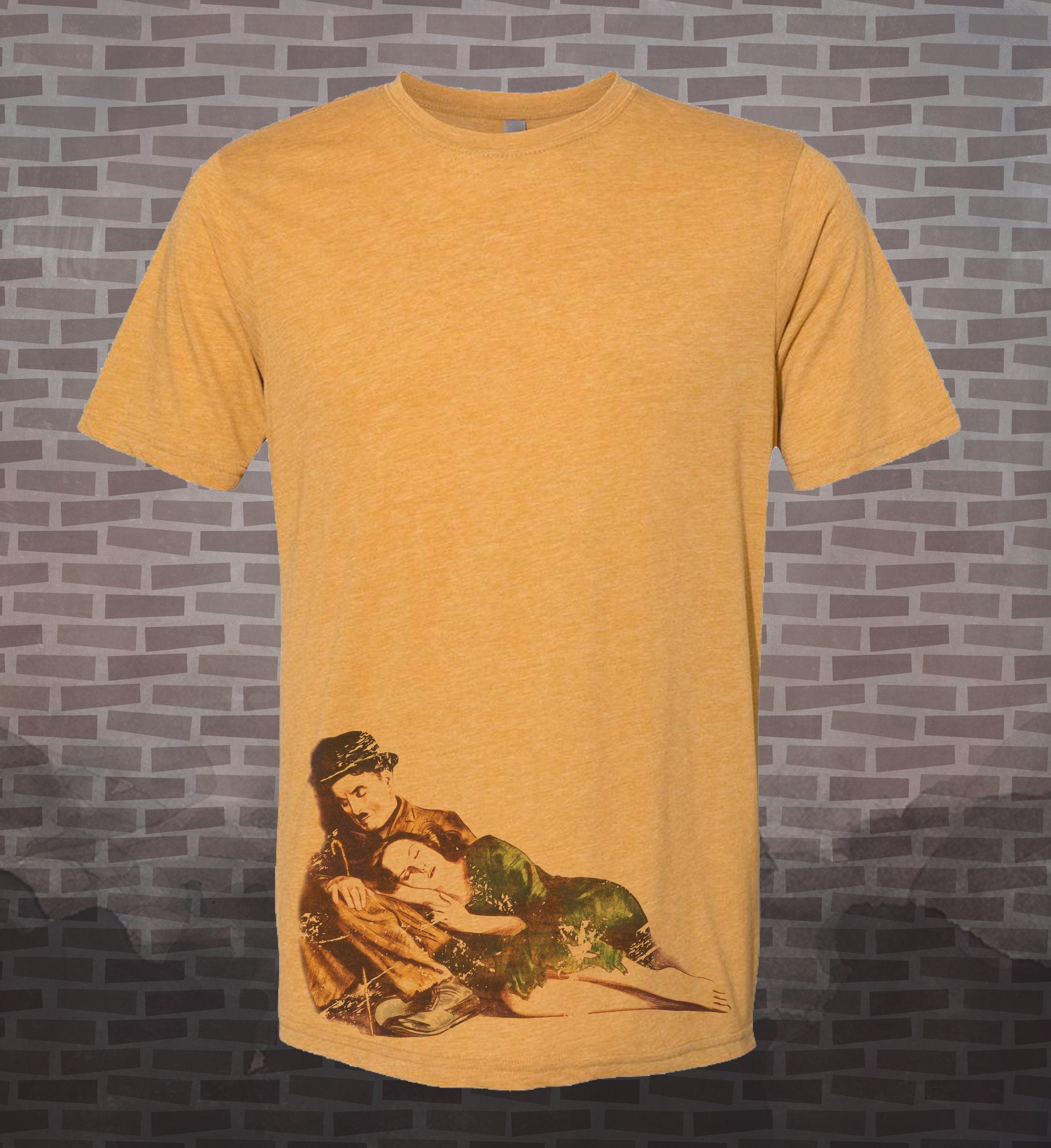 Charlie Chaplin-Modern Times-inspired Vintage-style T-Shirt Film 30's Silent Comedy Movie Classic Tee Little Tramp