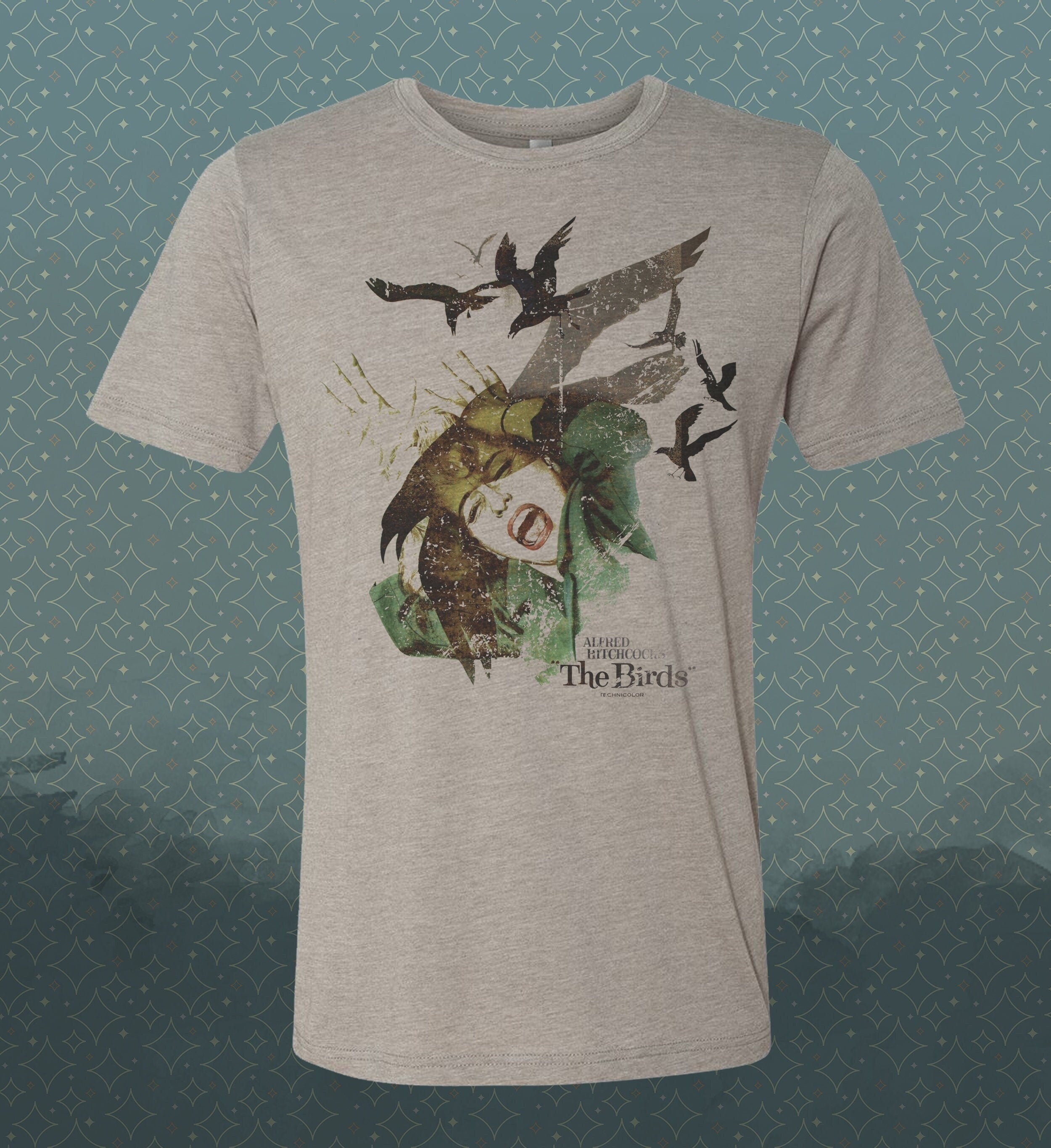 The Birds • Hitchcock | Retro Vintage-Style T-Shirt - 60's Cult Classic Movie Film tee Tippi Hedren