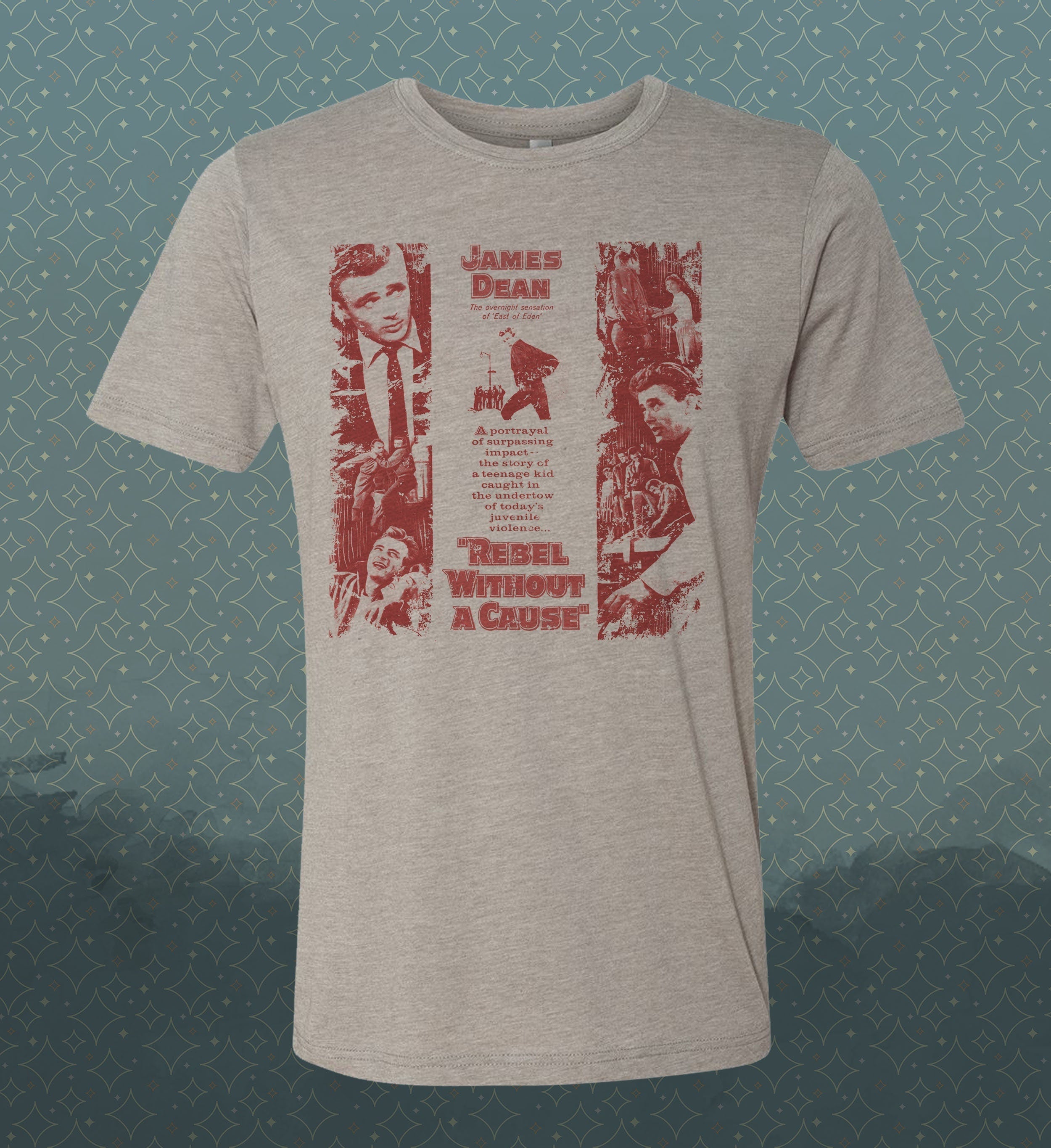 James Dean Rebel Without A Cause T-Shirt: Retro Movie Tee