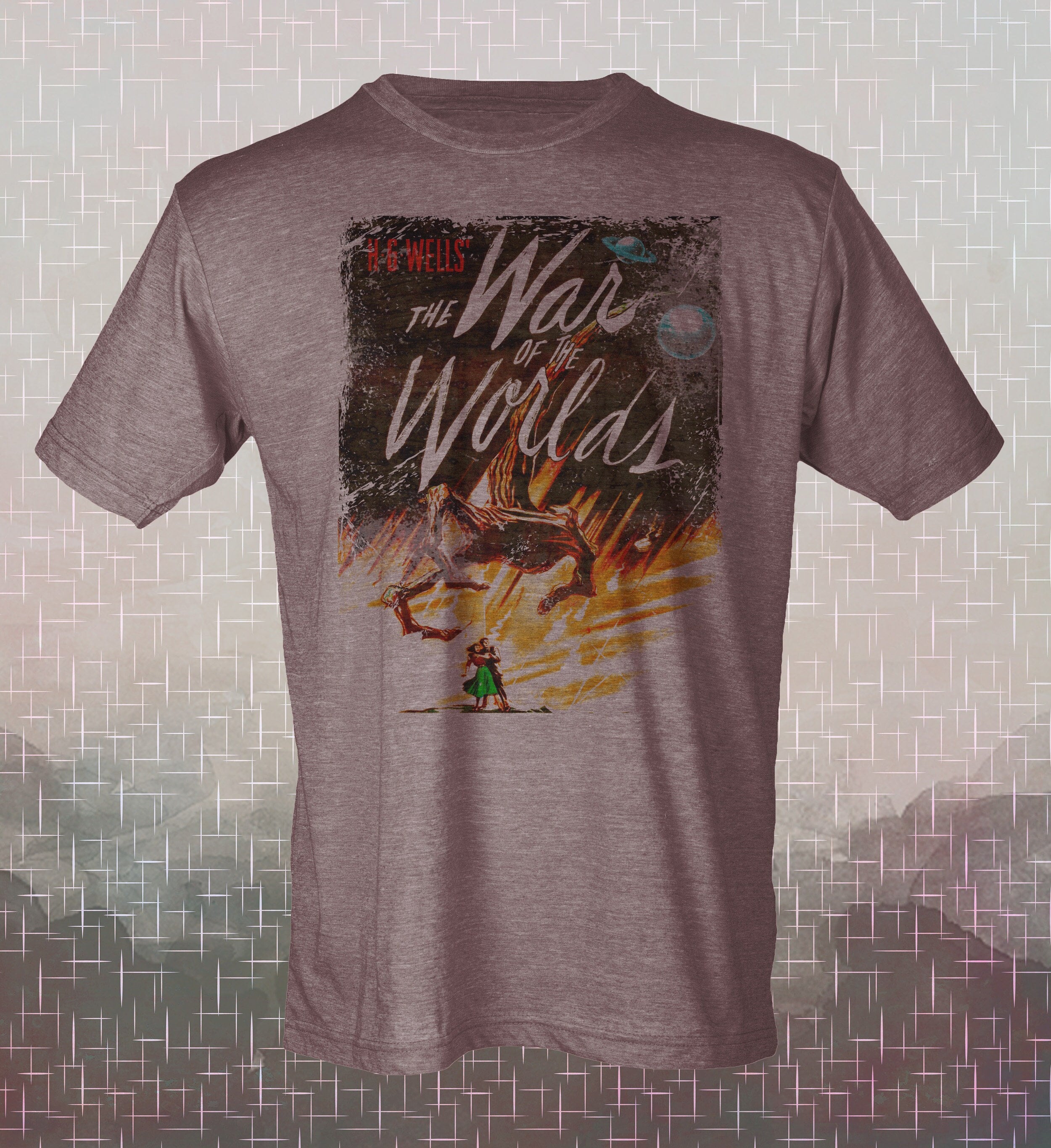 War of the Worlds T-Shirt: Vintage Sci-Fi Movie Tee