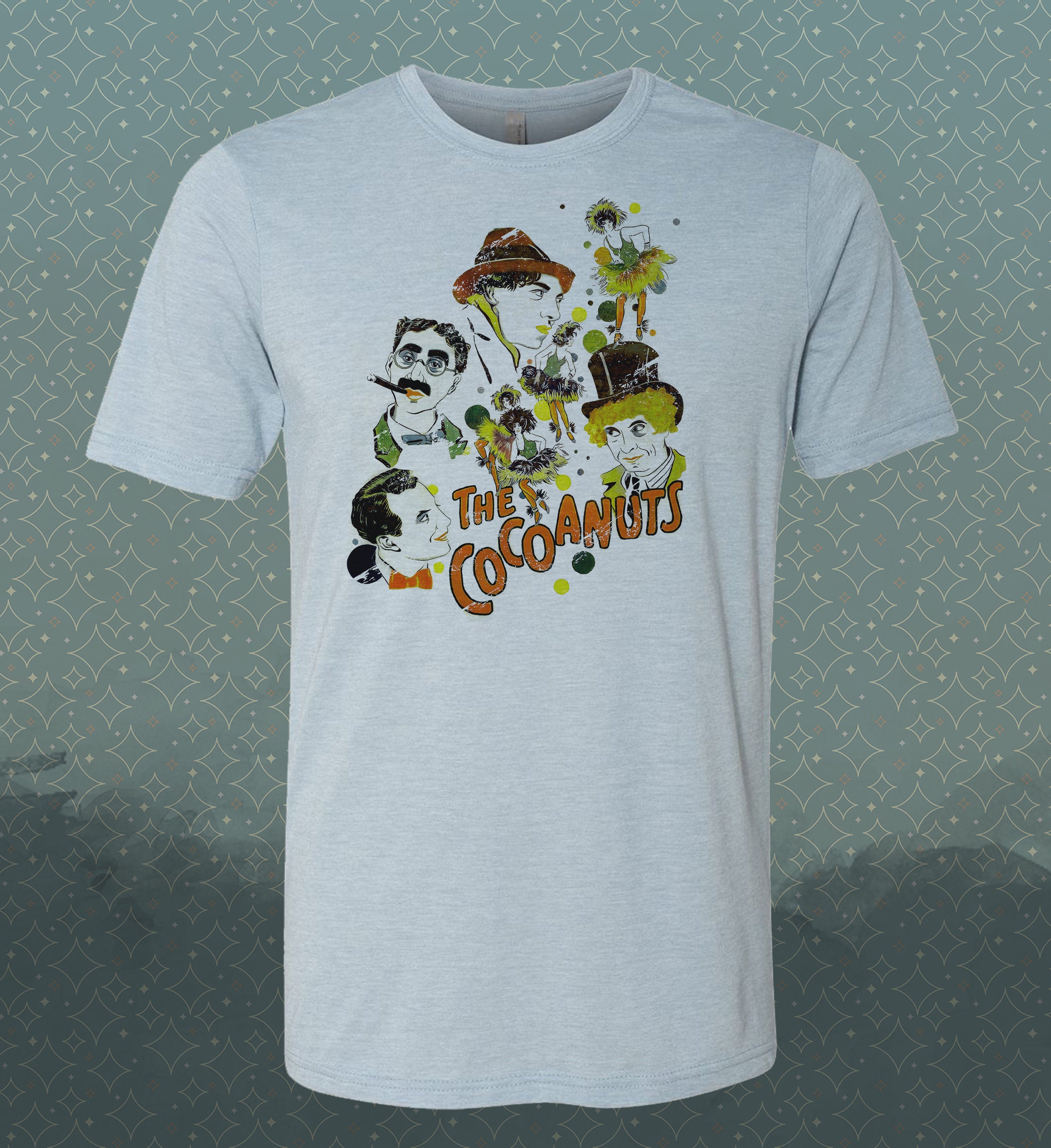 Cocoanuts - Marx Brothers | Vintage-style T-Shirt Film 30's BW Comedy Movie Classic Tee