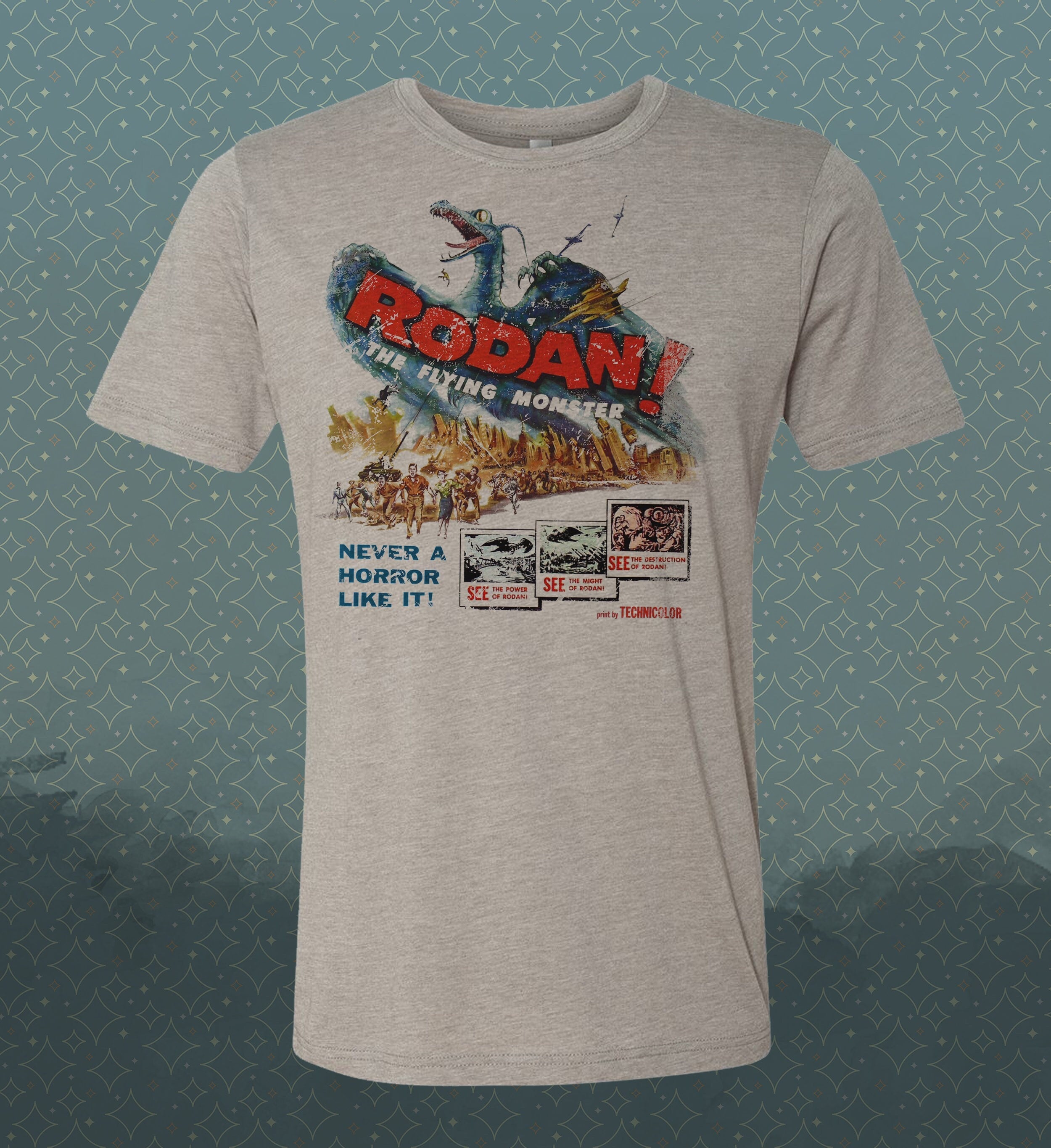 Rodan Giant Monster Japanese Movie Fifties 50's Kitsch