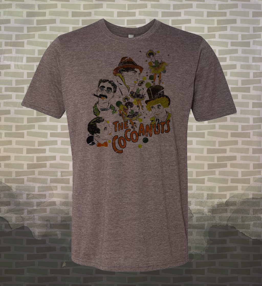 Cocoanuts - Marx Brothers | Vintage-style T-Shirt Film 30's BW Comedy Movie Classic Tee