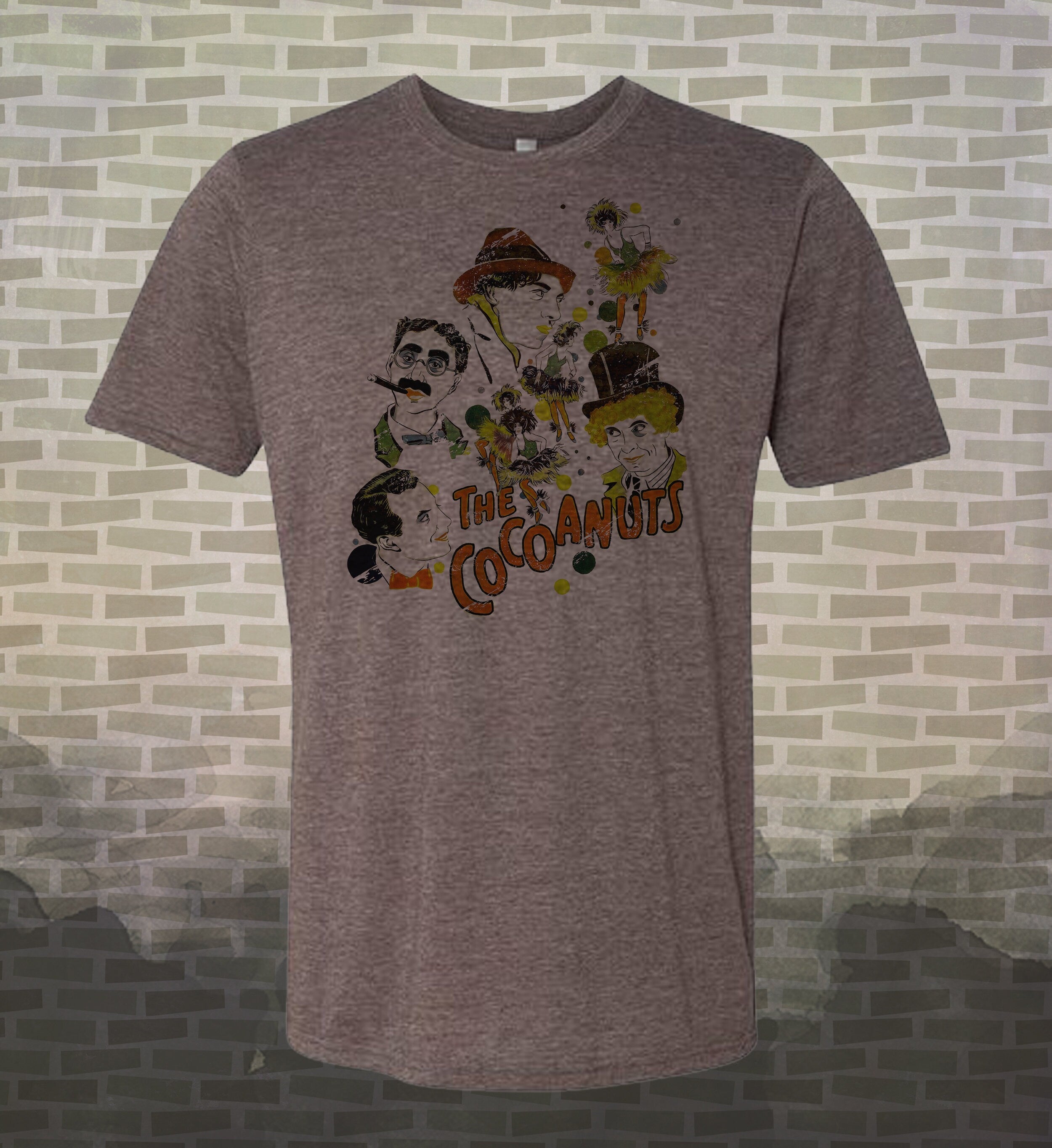 Cocoanuts - Marx Brothers | Vintage-style T-Shirt Film 30's BW Comedy Movie Classic Tee