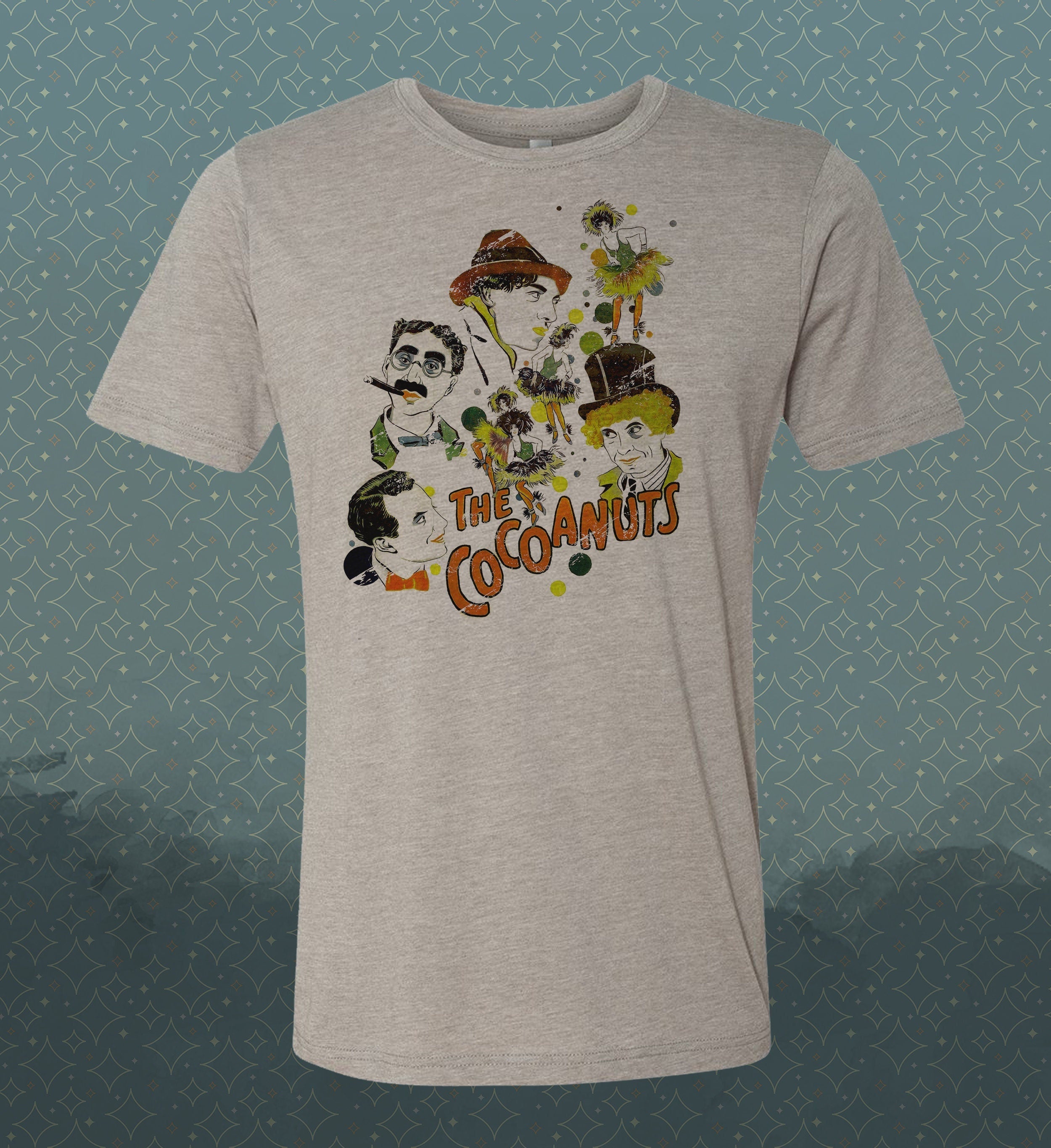 Cocoanuts - Marx Brothers | Vintage-style T-Shirt Film 30's BW Comedy Movie Classic Tee