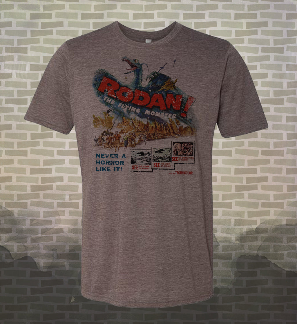 Rodan - The Flying Monster T-Shirt: Vintage Japanese Kaiju Movie Tee