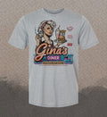 Gina's Diner Hoboken Tee: Bon Jovi Tribute, Vintage Style Graphic