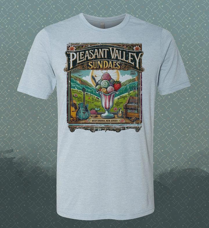 Vintage-style Pleasant Valley Sundaes - T-Shirt Tee Travel Souvenir TV music