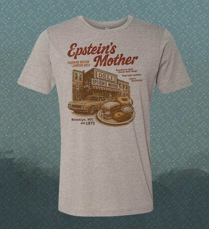 Welcome Back Epstein's Mother Deli T-Shirt: 1970s NYC Pop Culture Tee