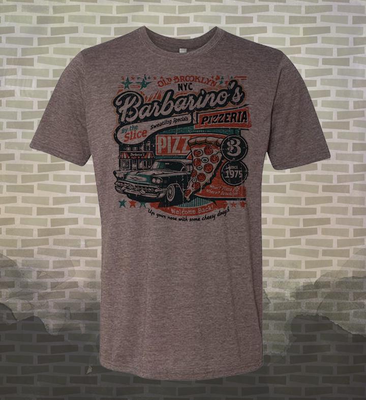 Welcome Back Barbarino's Pizzeria T-Shirt: Retro Brooklyn NYC Tee