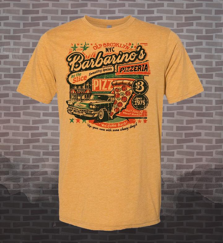 Welcome Back Barbarino's Pizzeria T-Shirt: Retro Brooklyn NYC Tee